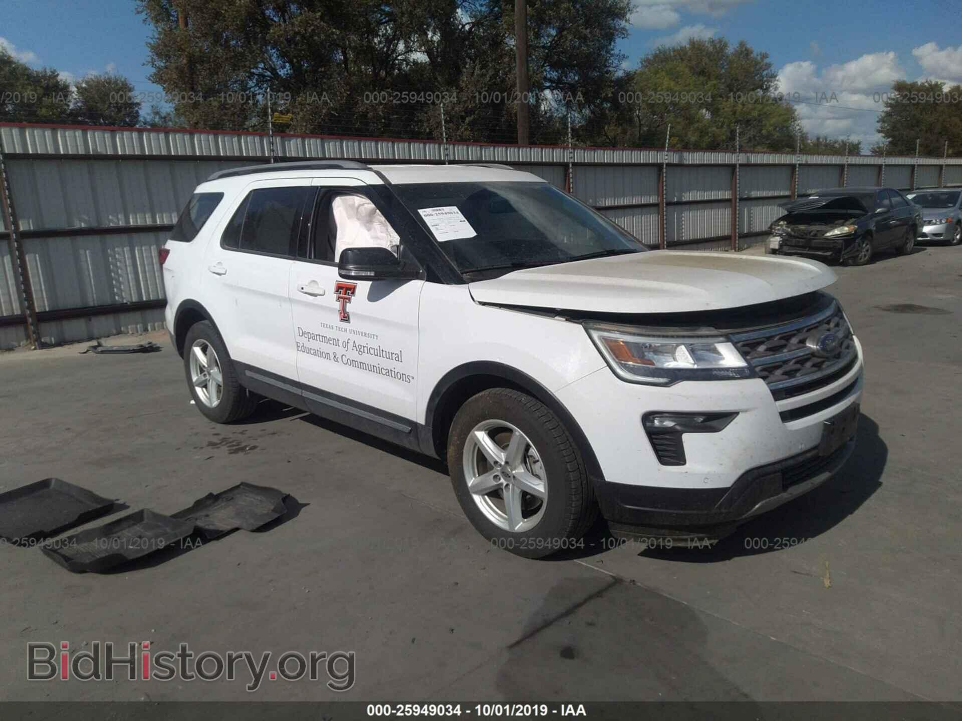 Фотография 1FM5K7D86JGB47629 - FORD EXPLORER 2018