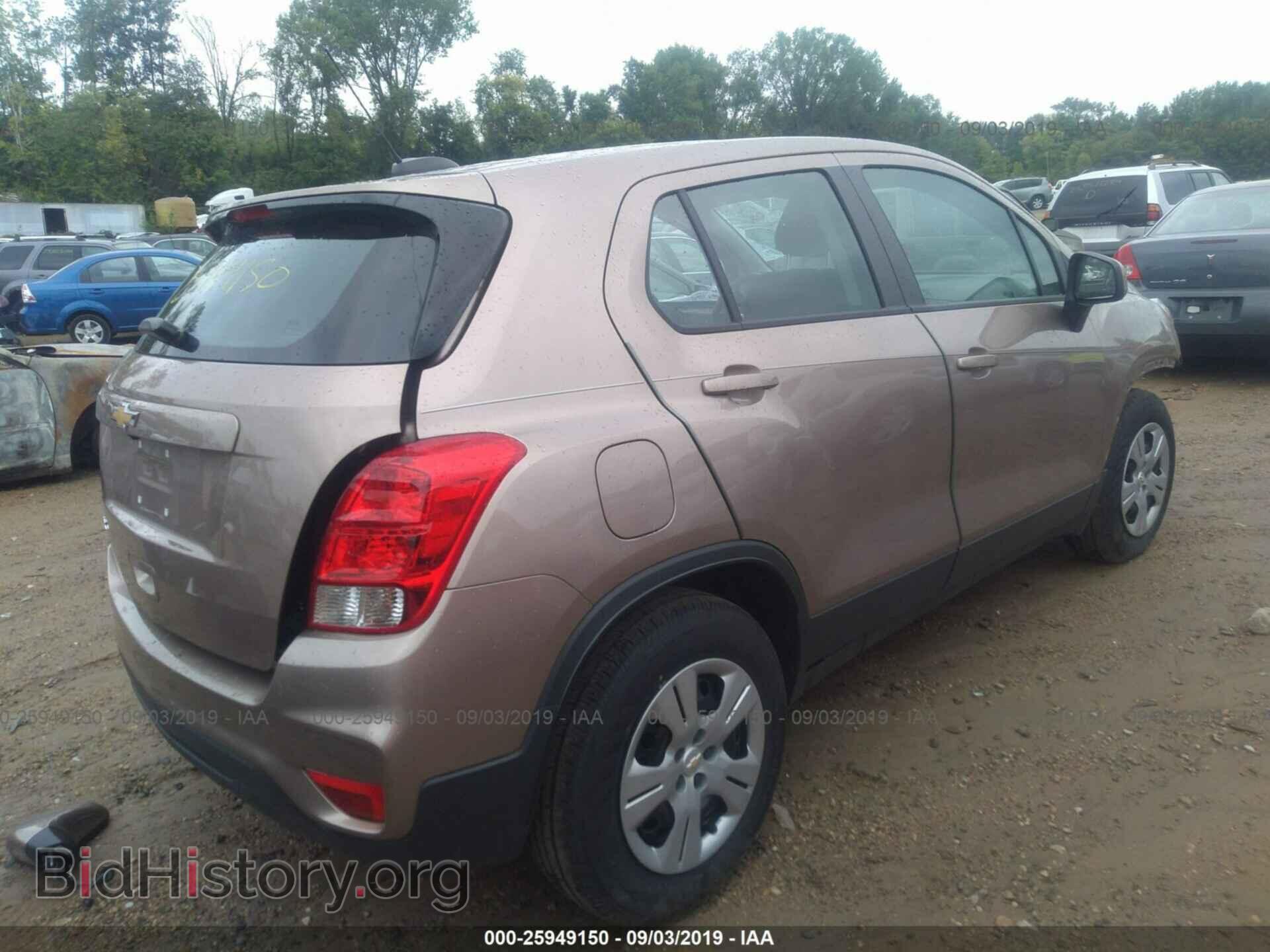 2019 CHEVROLET TRAX - VIN: 3GNCJKSB3KL111868 - Photo 4