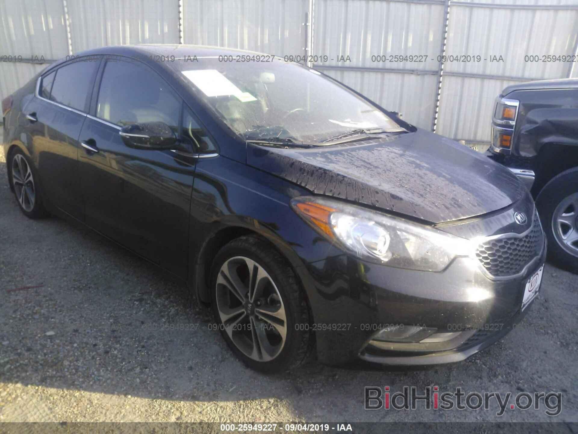 Photo KNAFZ4A80F5373656 - KIA FORTE 2015