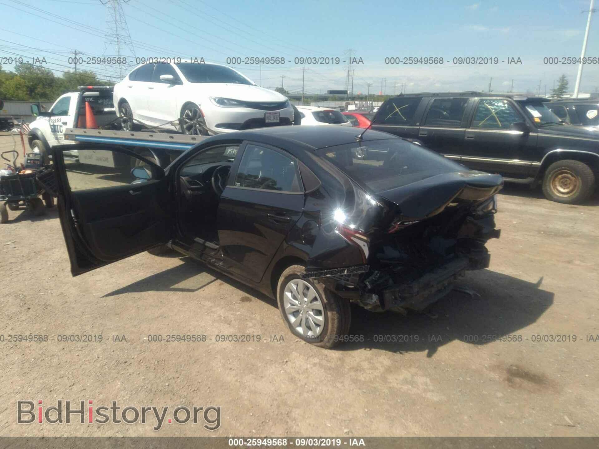 2019 HYUNDAI ACCENT - VIN: 3KPC24A34KE042785 - Фото 3