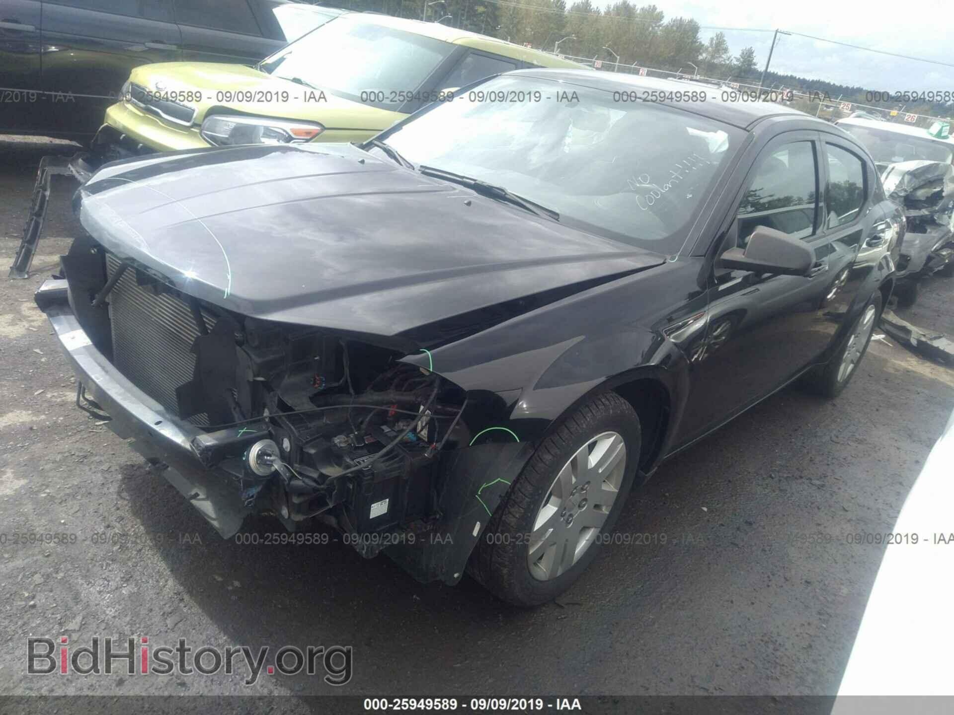2014 DODGE AVENGER - VIN: 1C3CDZAB3EN237778 - Фото 2