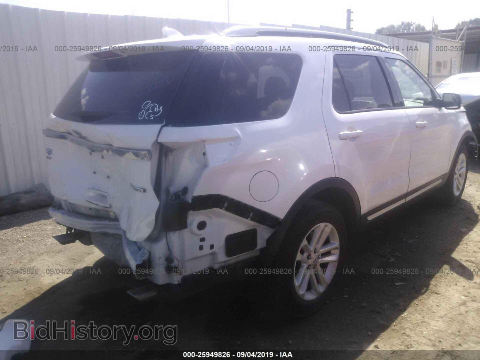 2016 FORD EXPLORER - VIN: 1FM5K7D88GGB41291 - Фото 4