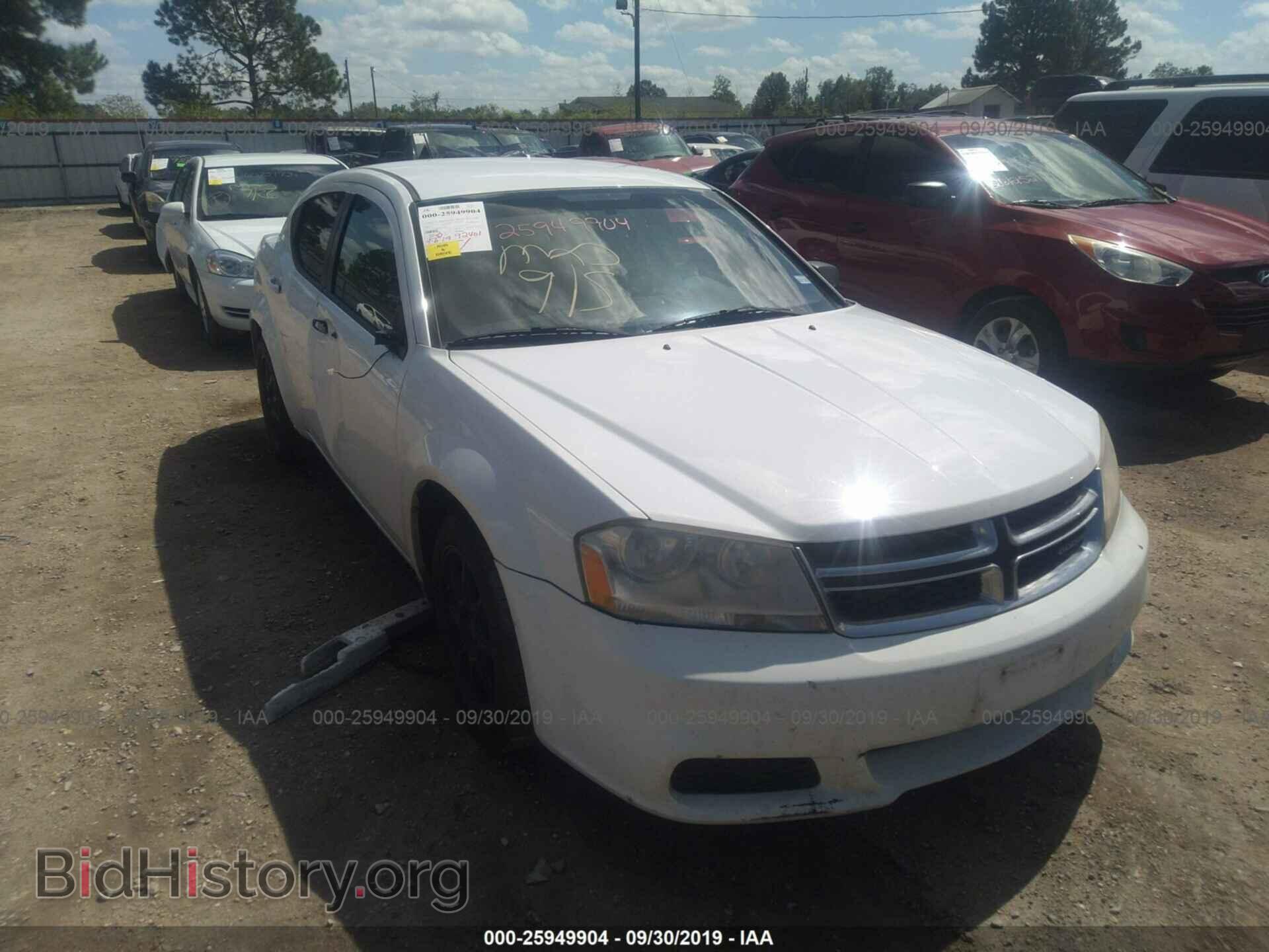 Фотография 1B3BD4FB4BN578204 - DODGE AVENGER 2011