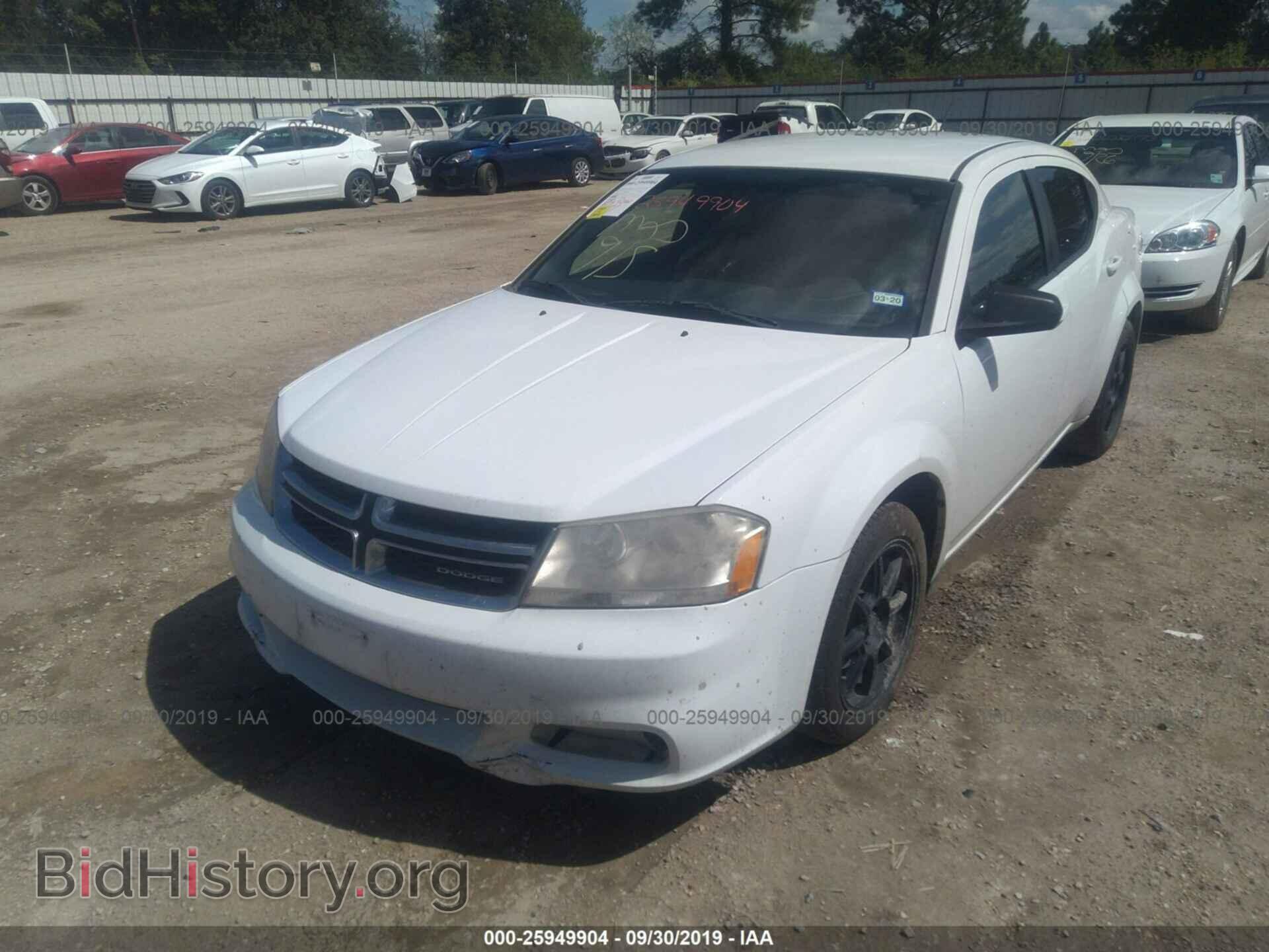 2011 DODGE AVENGER - VIN: 1B3BD4FB4BN578204 - Фото 2