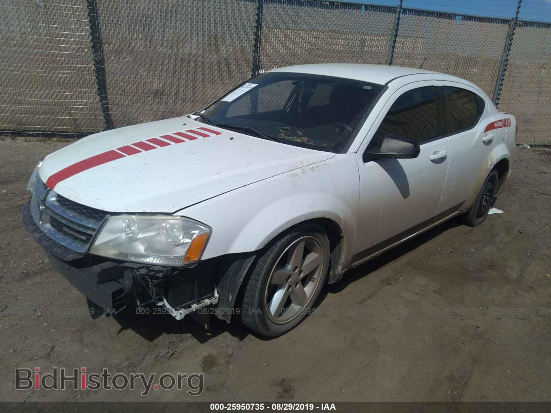 2012 DODGE AVENGER - VIN: 1C3CDZAB1CN143329 - Photo 2
