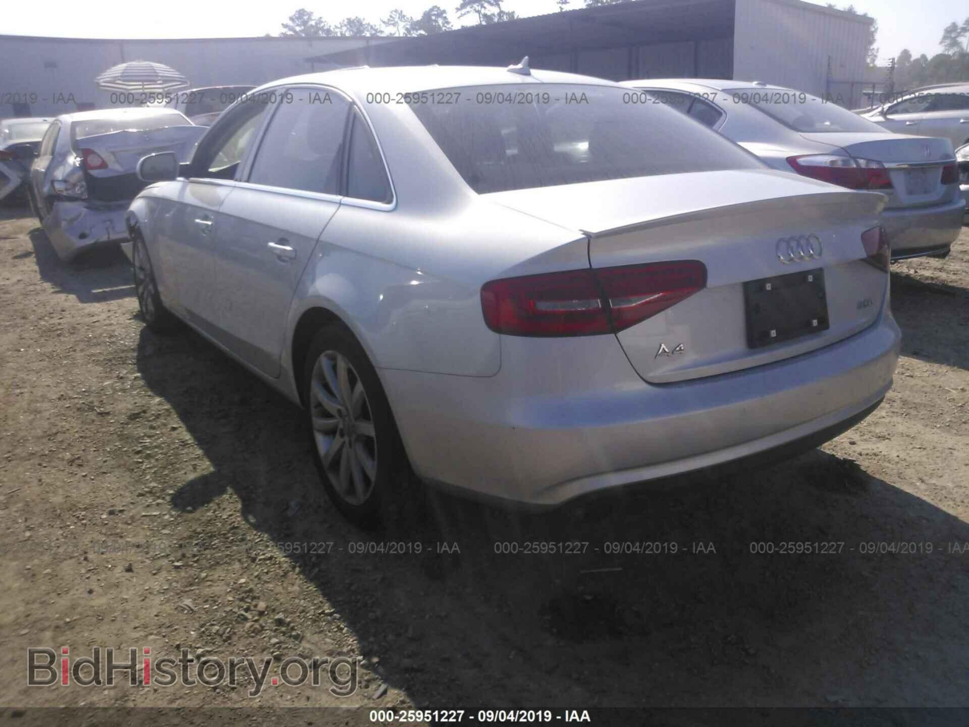 2013 AUDI A4 - VIN: WAUEFAFL4DA042051 - Фото 3