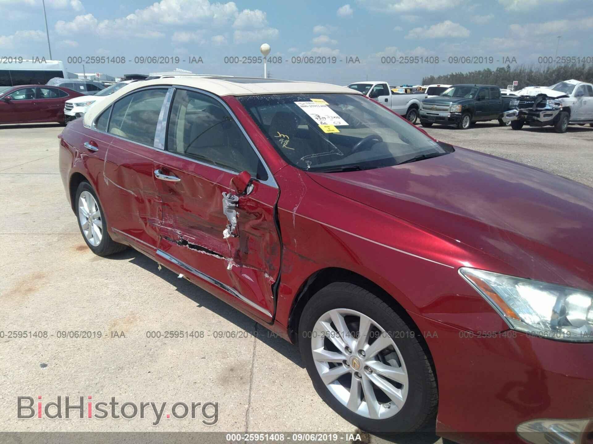 2011 LEXUS ES - VIN: JTHBK1EG3B2416094 - Фото 6