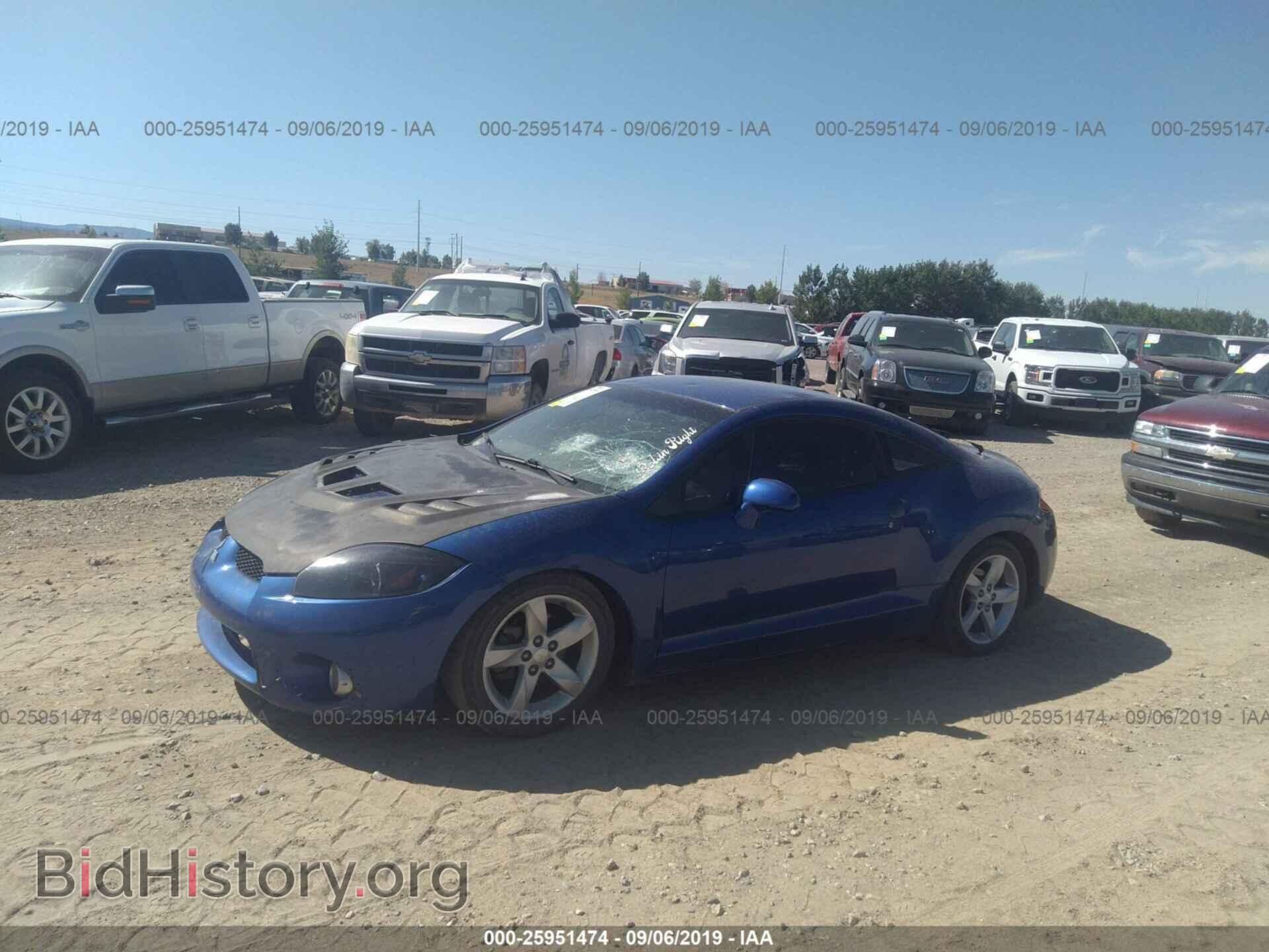 2006 MITSUBISHI ECLIPSE - VIN: 4A3AK34T06E046764 - Photo 2
