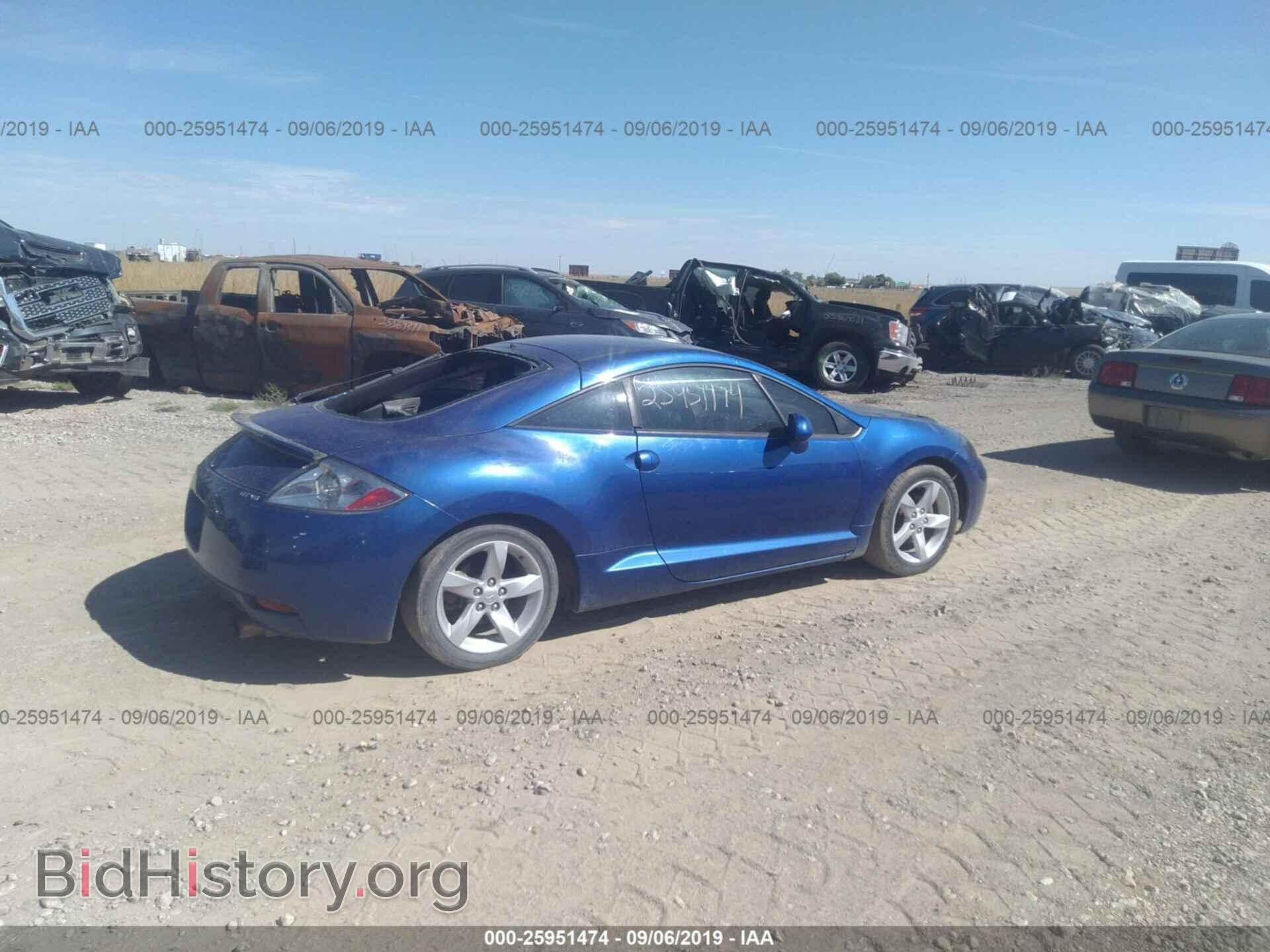 2006 MITSUBISHI ECLIPSE - VIN: 4A3AK34T06E046764 - Photo 4
