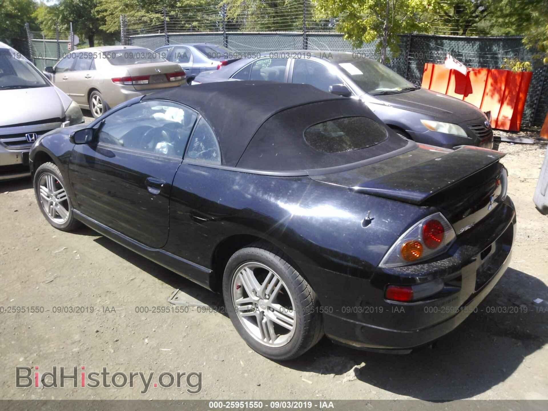 2003 MITSUBISHI ECLIPSE - VIN: 4A3AE55HX3E167813 - Photo 3