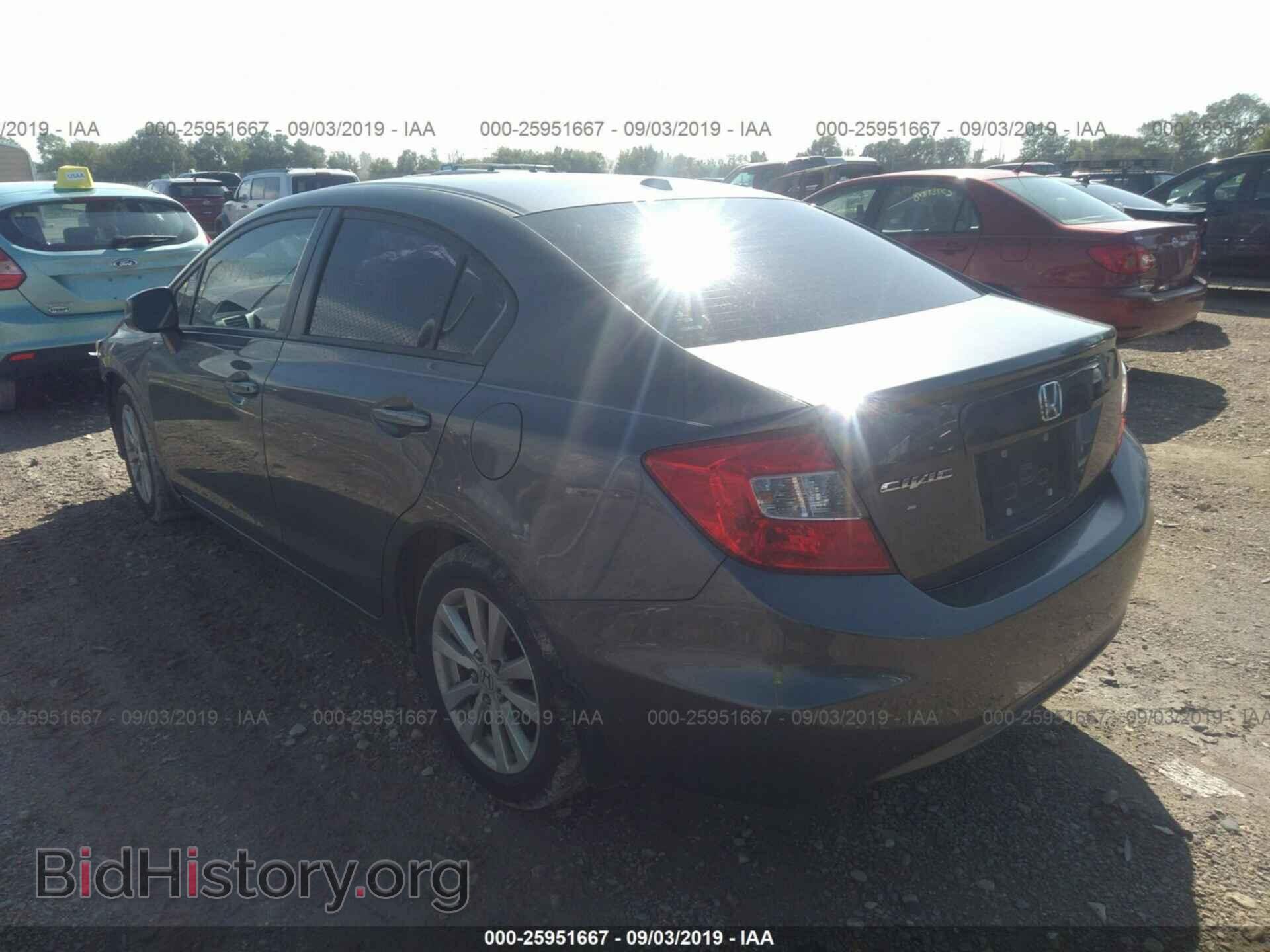 2012 HONDA CIVIC - VIN: 19XFB2F98CE032115 - Photo 3