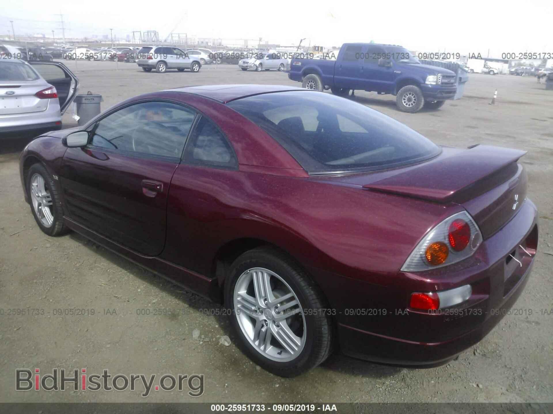 2004 MITSUBISHI ECLIPSE - VIN: 4A3AC84H14E066038 - Фото 3