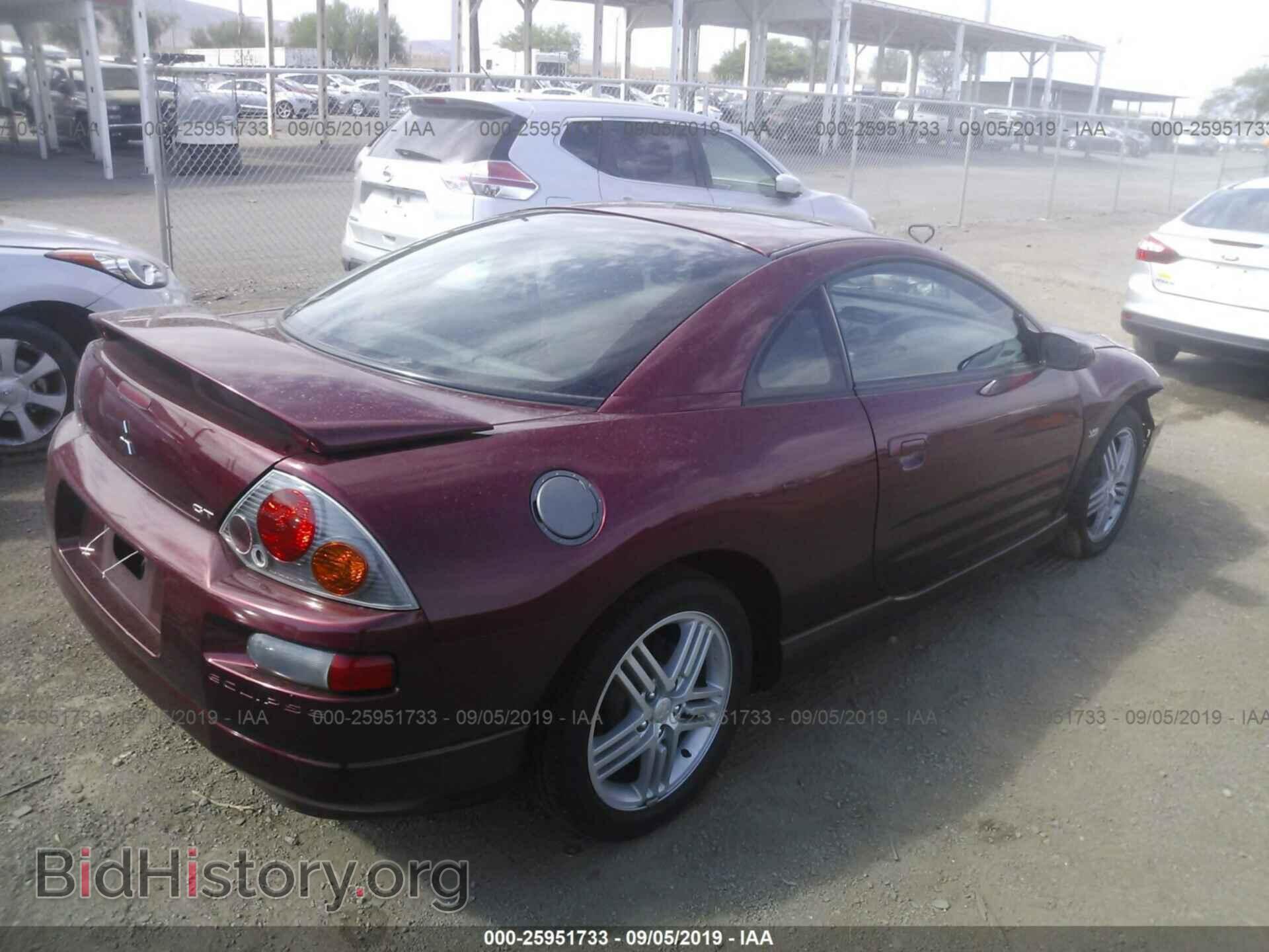 2004 MITSUBISHI ECLIPSE - VIN: 4A3AC84H14E066038 - Фото 4