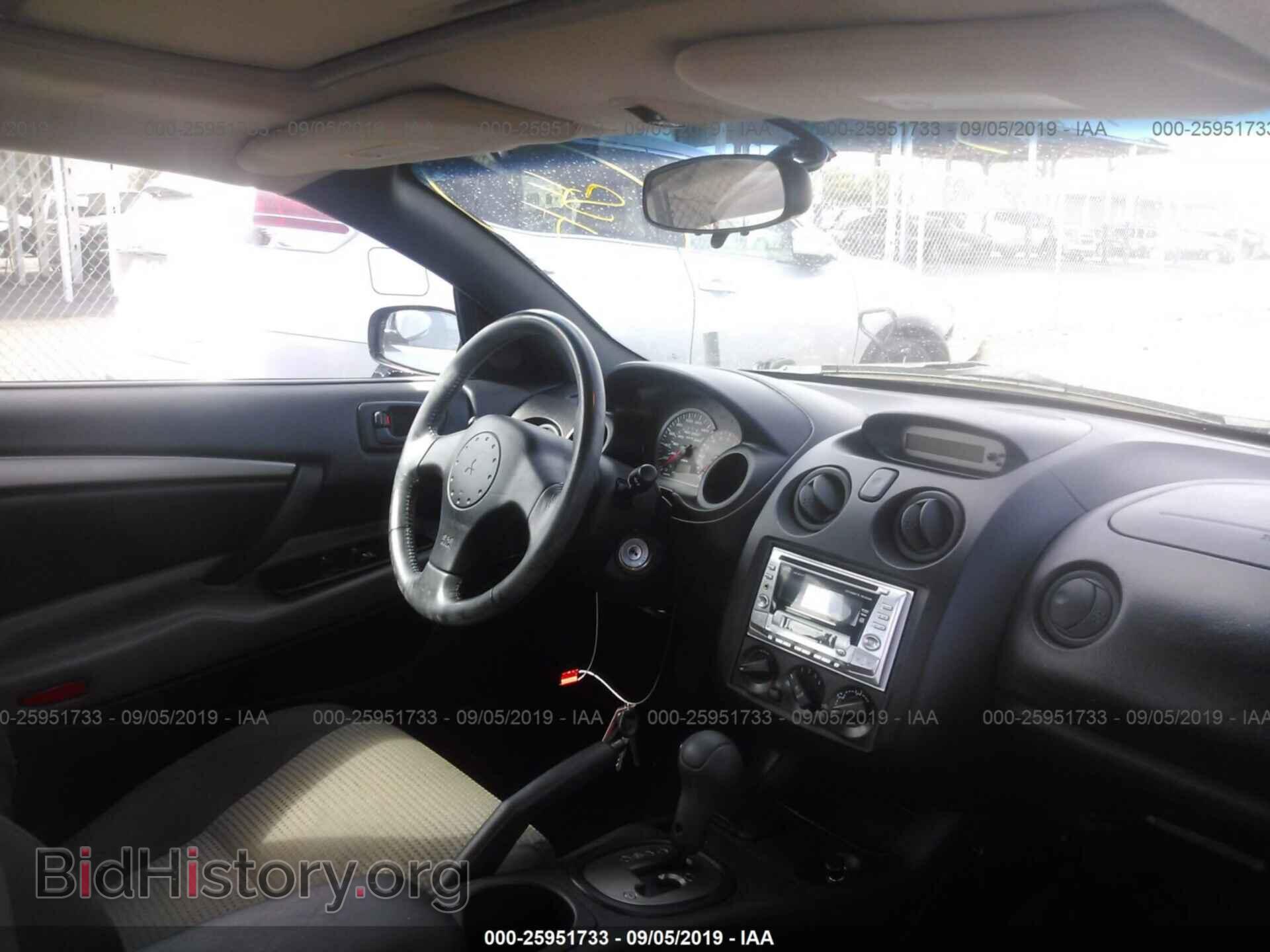2004 MITSUBISHI ECLIPSE - VIN: 4A3AC84H14E066038 - Фото 5