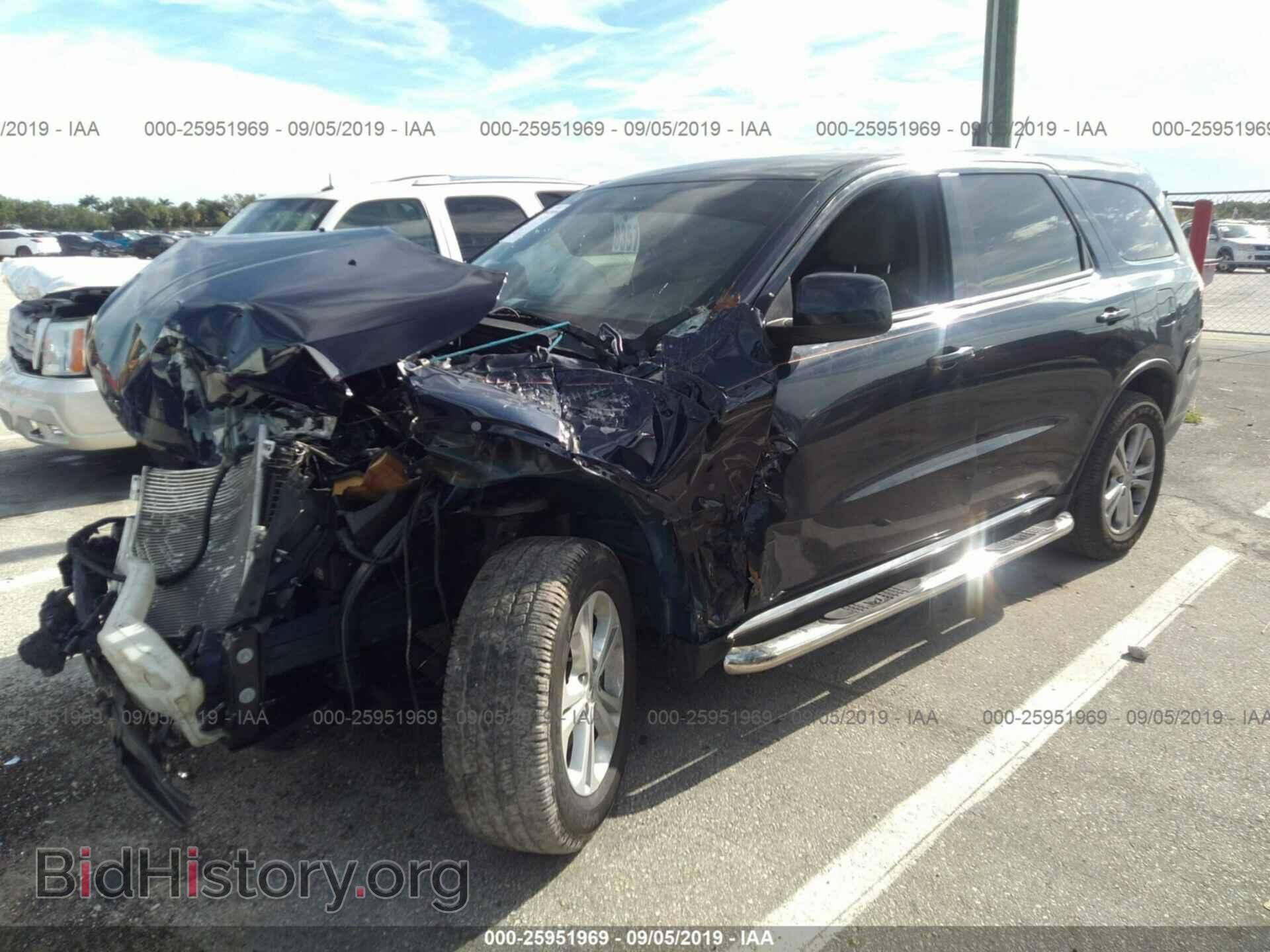 2013 DODGE DURANGO - VIN: 1C4RDHAGXDC500113 - Фото 2