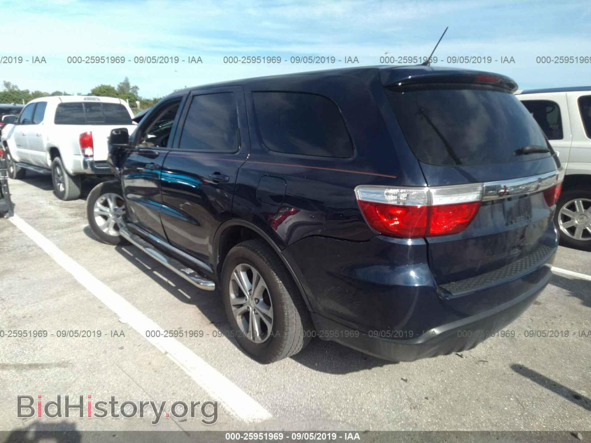 2013 DODGE DURANGO - VIN: 1C4RDHAGXDC500113 - Фото 3