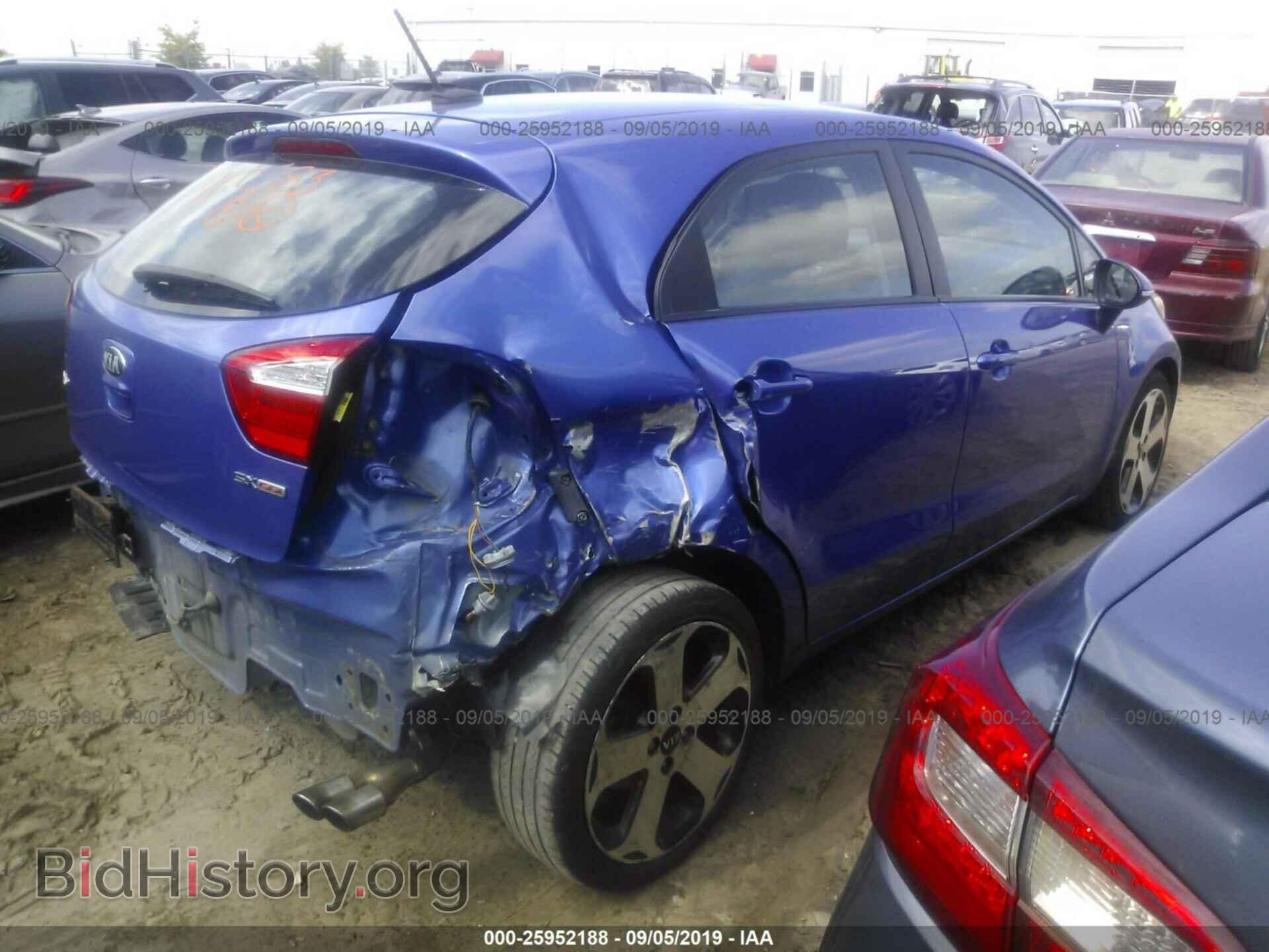 2013 KIA RIO - VIN: KNADN5A37D6153029 - Фото 4