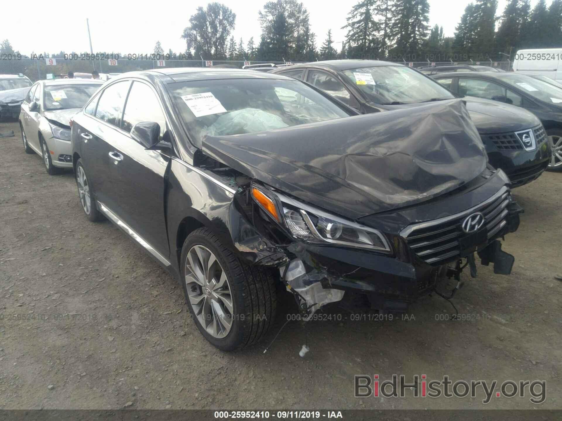 Photo 5NPE34AB8FH160787 - HYUNDAI SONATA 2015