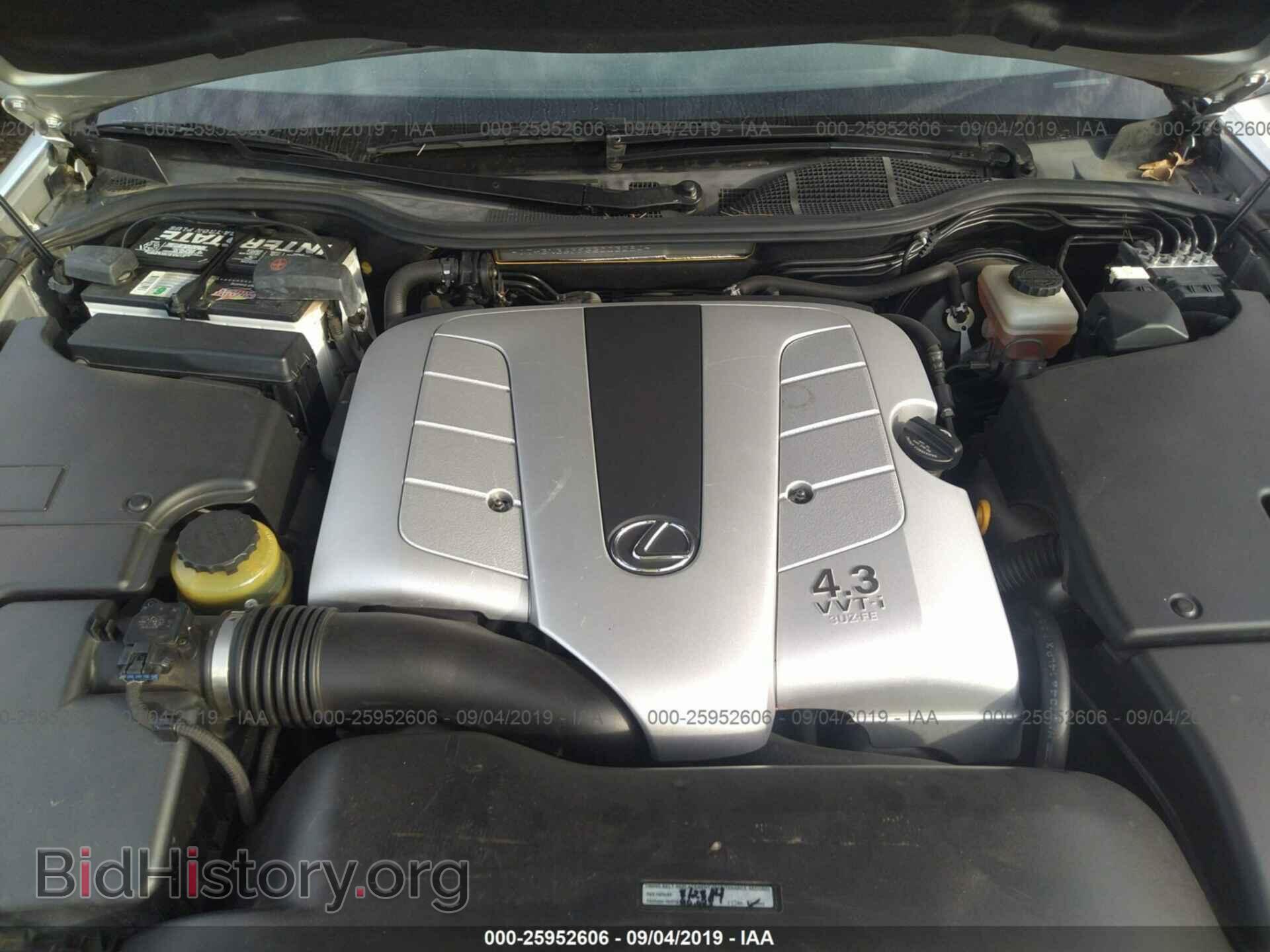 2005 LEXUS LS - VIN: JTHBN36F955003284 - Photo 10