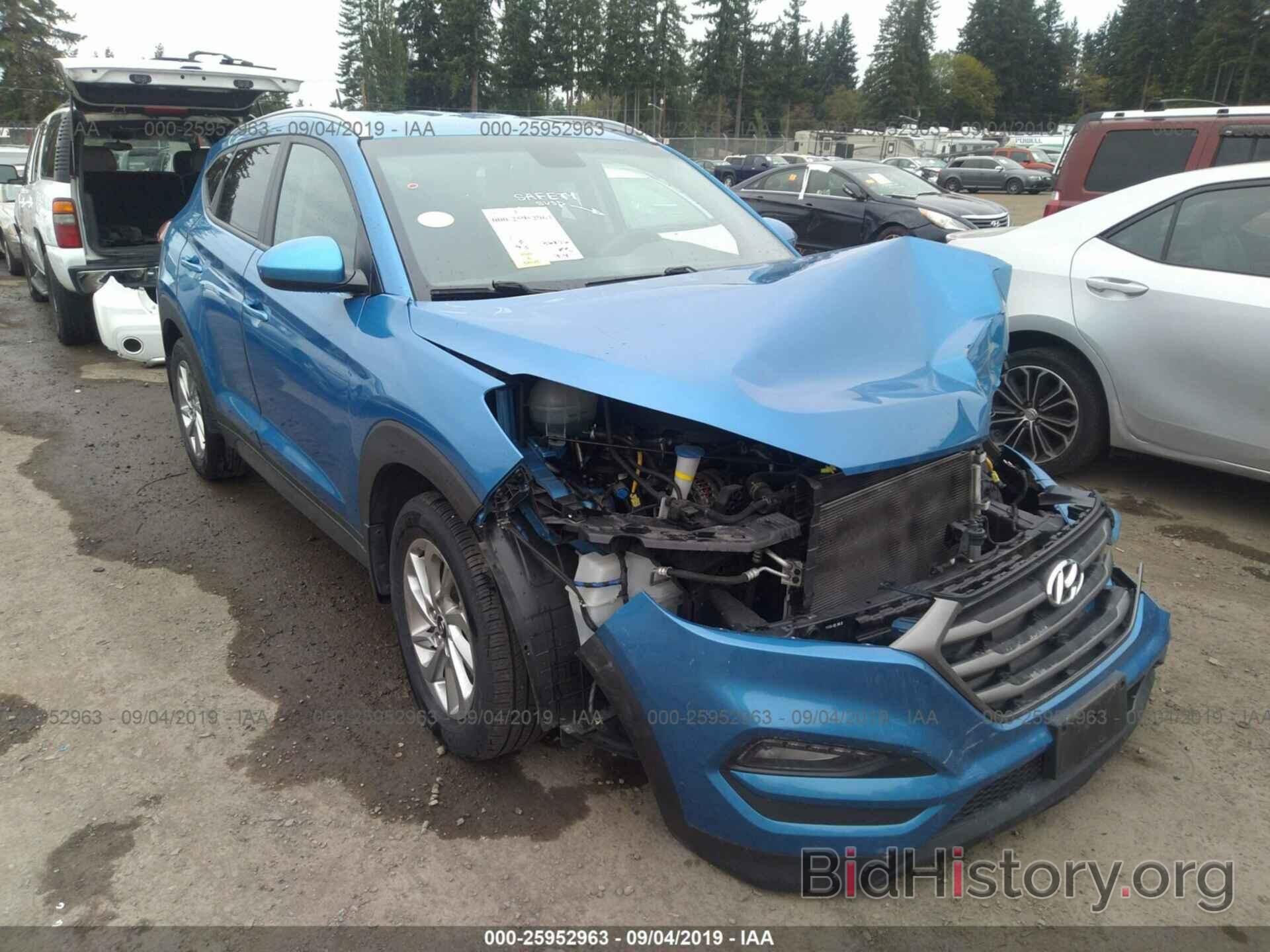 Photo KM8J3CA42GU158286 - HYUNDAI TUCSON 2016