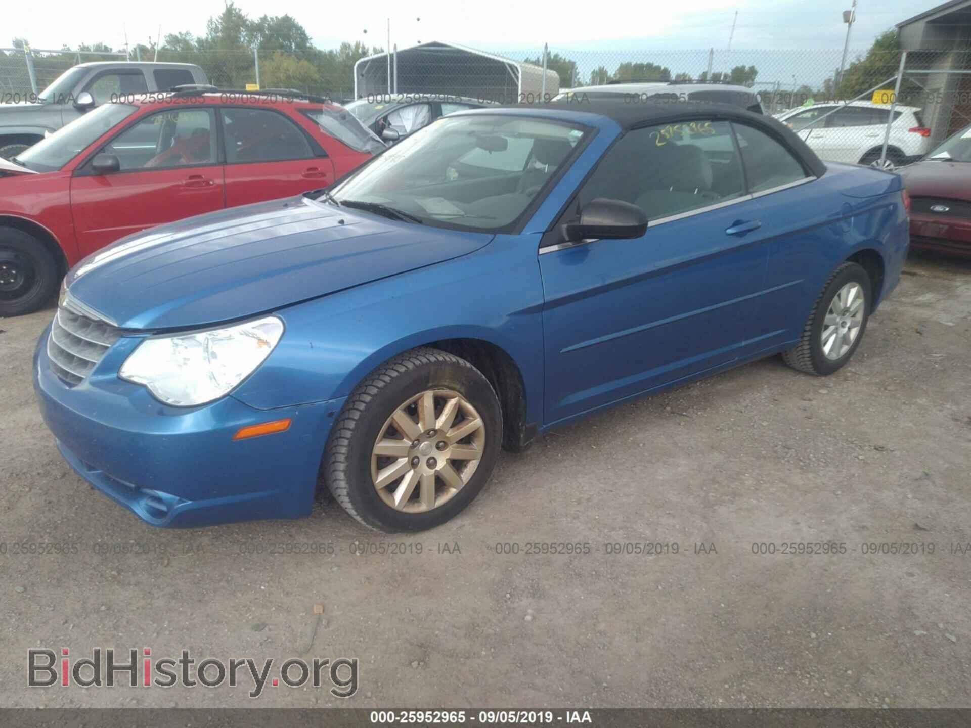 2008 CHRYSLER SEBRING - VIN: 1C3LC45K78N206070 - Фото 2