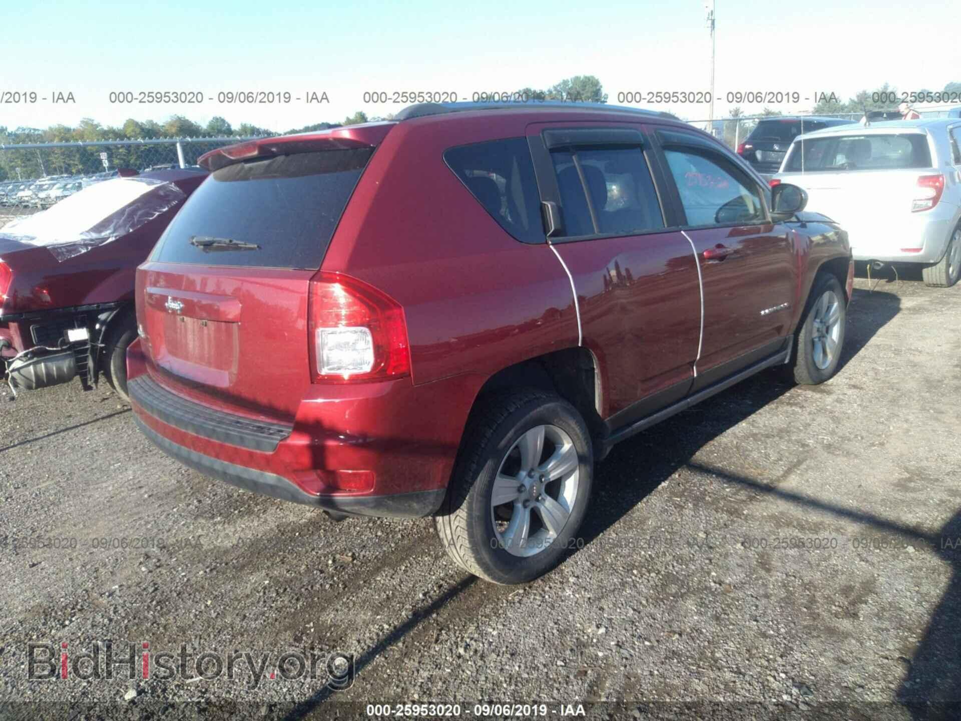 2012 JEEP COMPASS - VIN: 1C4NJDBB5CD604682 - Фото 4