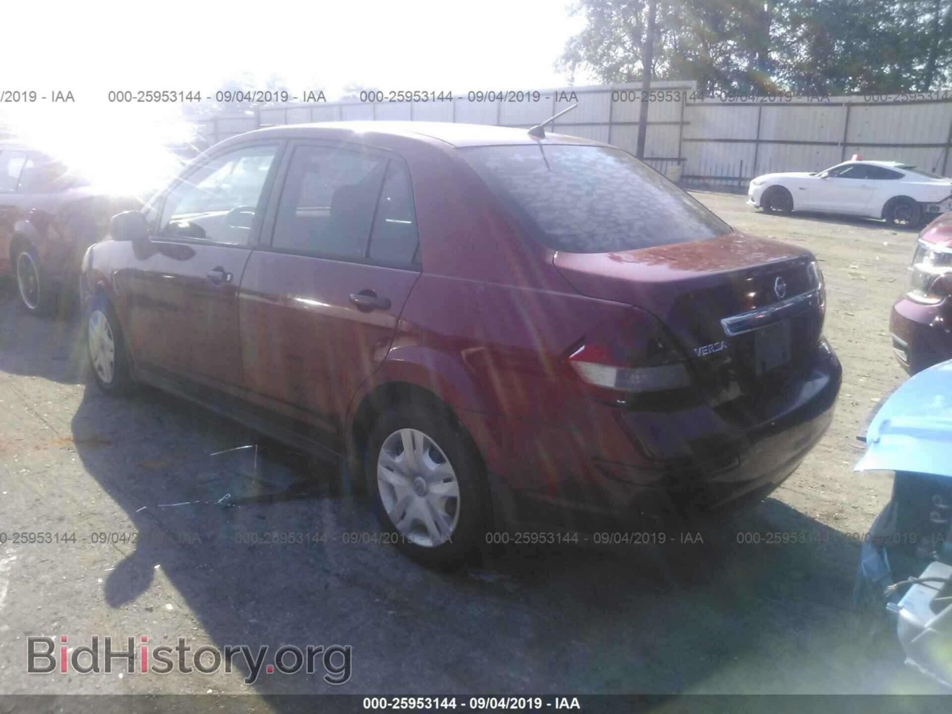 2010 NISSAN VERSA - VIN: 3N1BC1AP3AL438777 - Фото 3