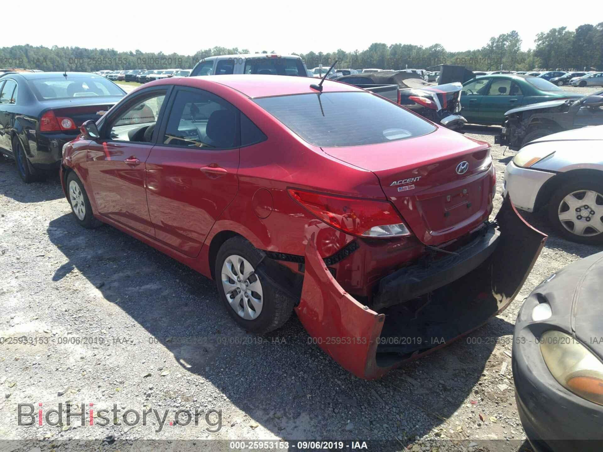 2015 HYUNDAI ACCENT - VIN: KMHCT4AE2FU842700 - Фото 3