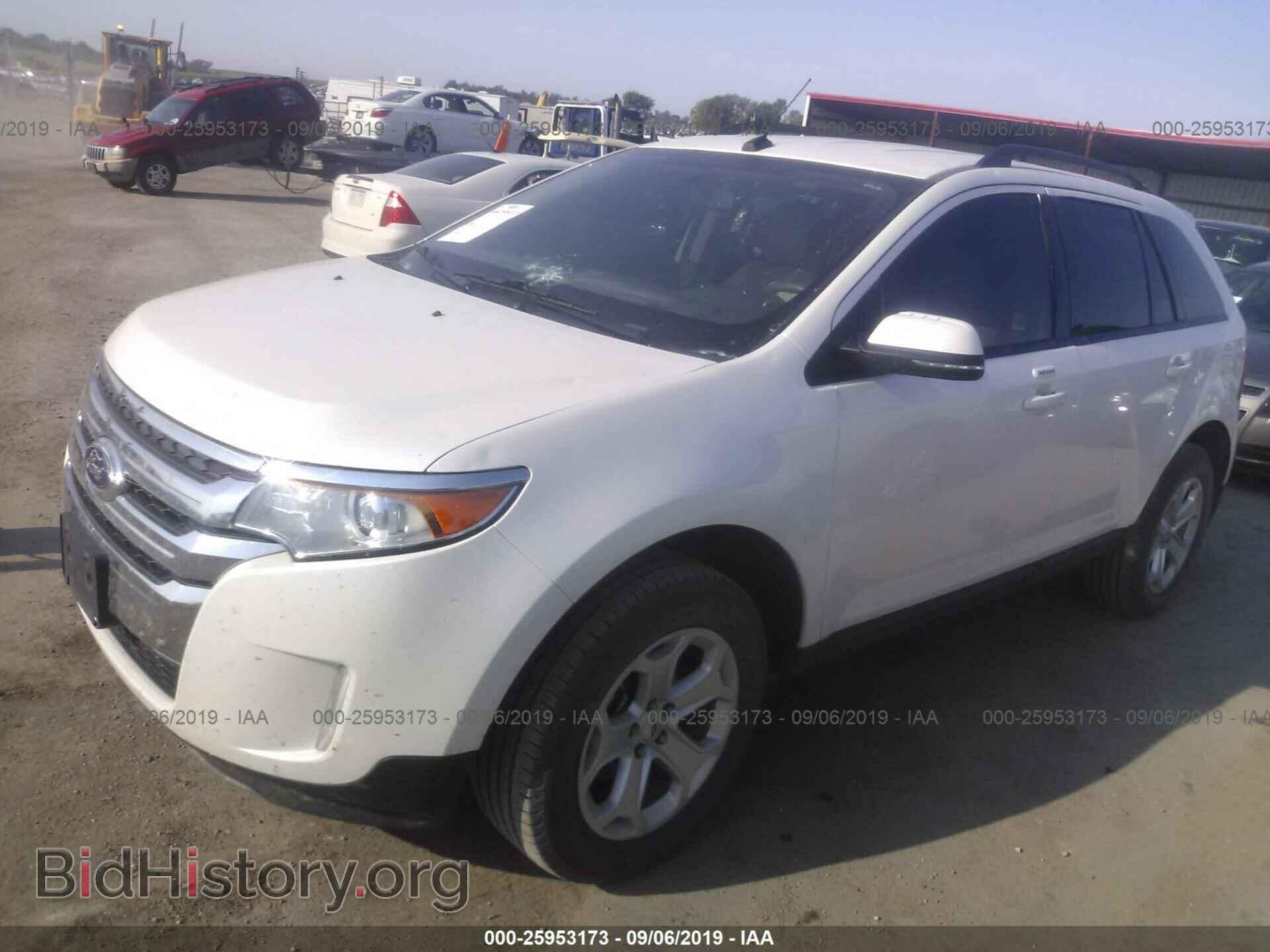 2014 FORD EDGE - VIN: 2FMDK4JC9EBB81855 - Фото 2