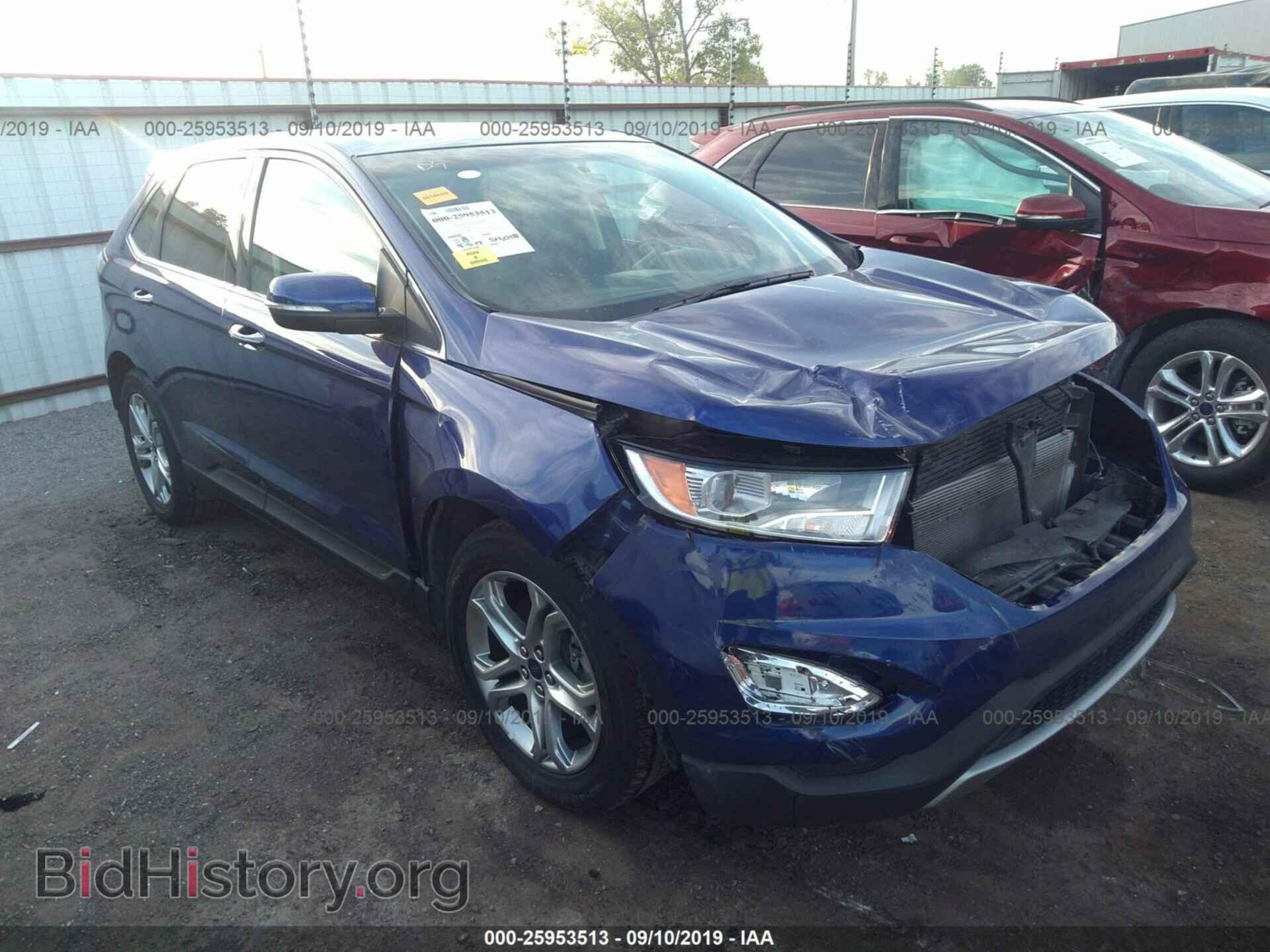 Фотография 2FMTK4K80FBB47908 - FORD EDGE 2015