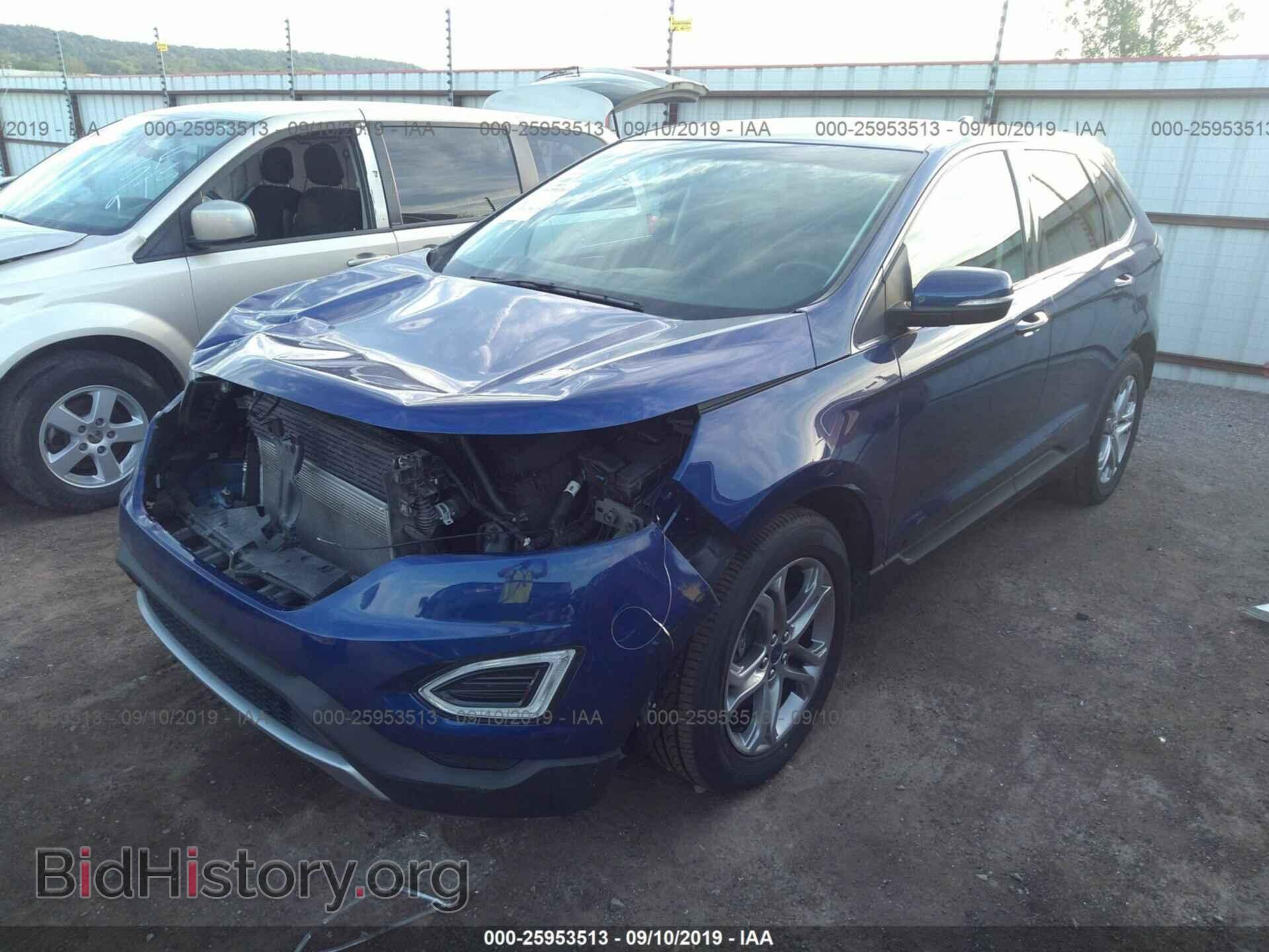 2015 FORD EDGE - VIN: 2FMTK4K80FBB47908 - Photo 2