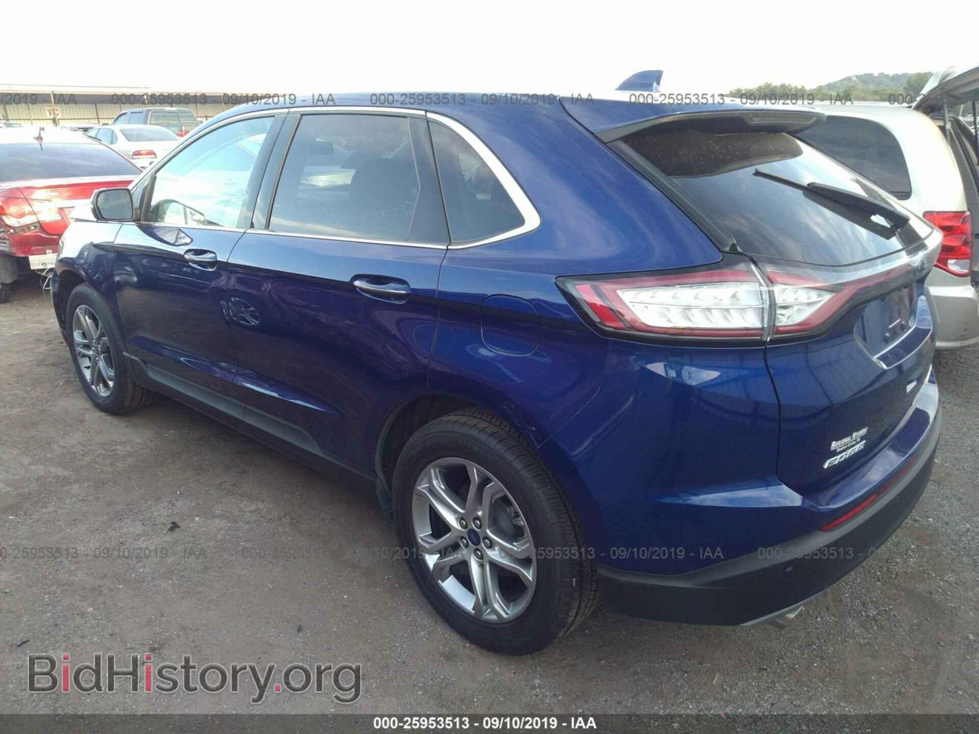 2015 FORD EDGE - VIN: 2FMTK4K80FBB47908 - Photo 3