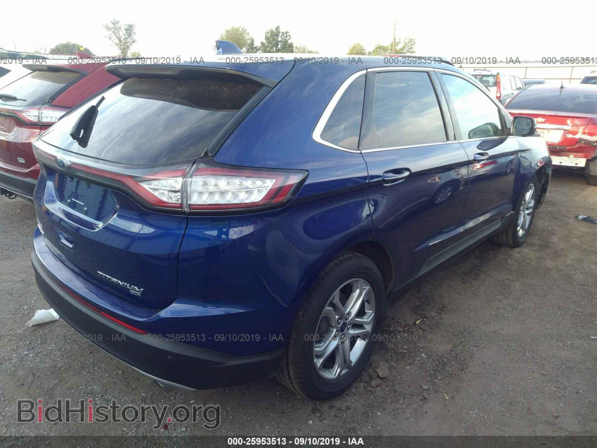 2015 FORD EDGE - VIN: 2FMTK4K80FBB47908 - Photo 4