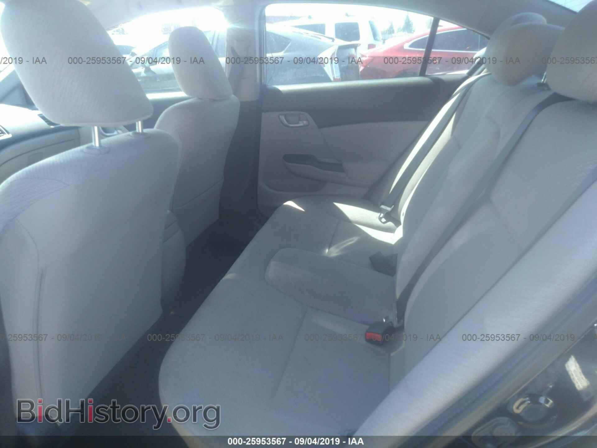 2013 HONDA CIVIC - VIN: 2HGFB2F53DH501356 - Фото 8