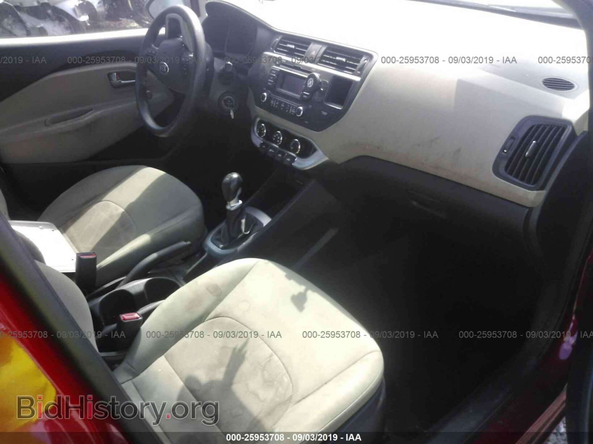 2015 KIA RIO - VIN: KNADM4A31F6427079 - Фото 5