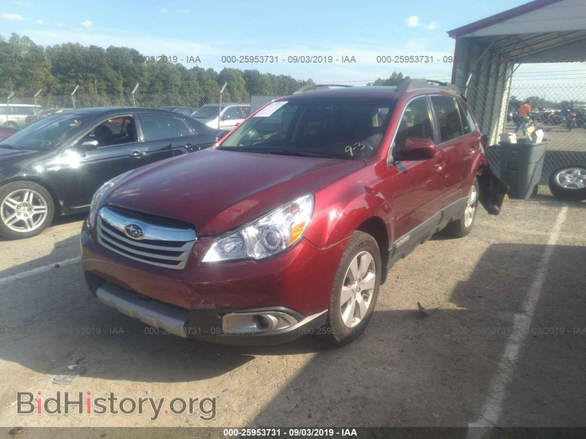 2012 SUBARU OUTBACK - VIN: 4S4BRCKC9C3239195 - Фото 2