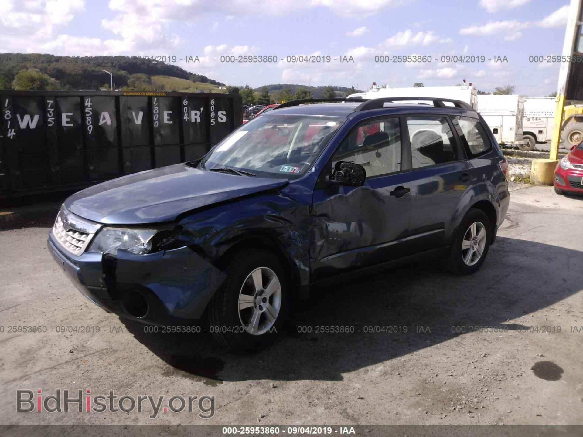 2012 SUBARU FORESTER - VIN: JF2SHABC1CH450178 - Фото 2