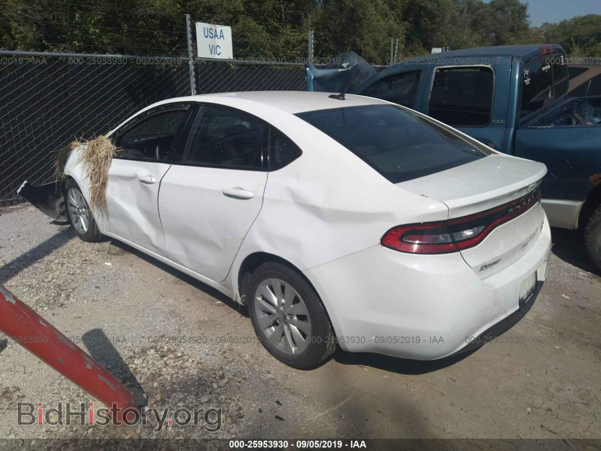 2014 DODGE DART - VIN: 1C3CDFBBXED786865 - Photo 3