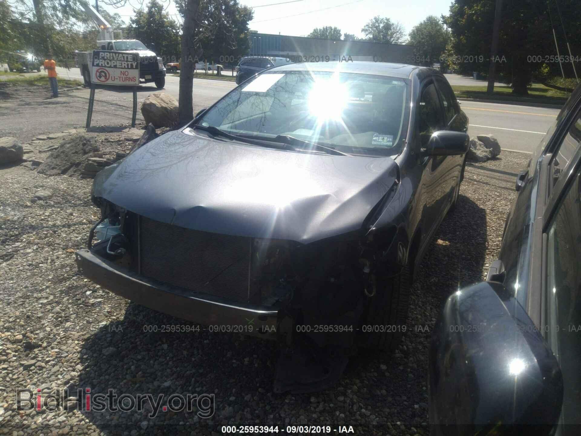 2012 TOYOTA COROLLA - VIN: 2T1BU4EE8CC809460 - Фото 2