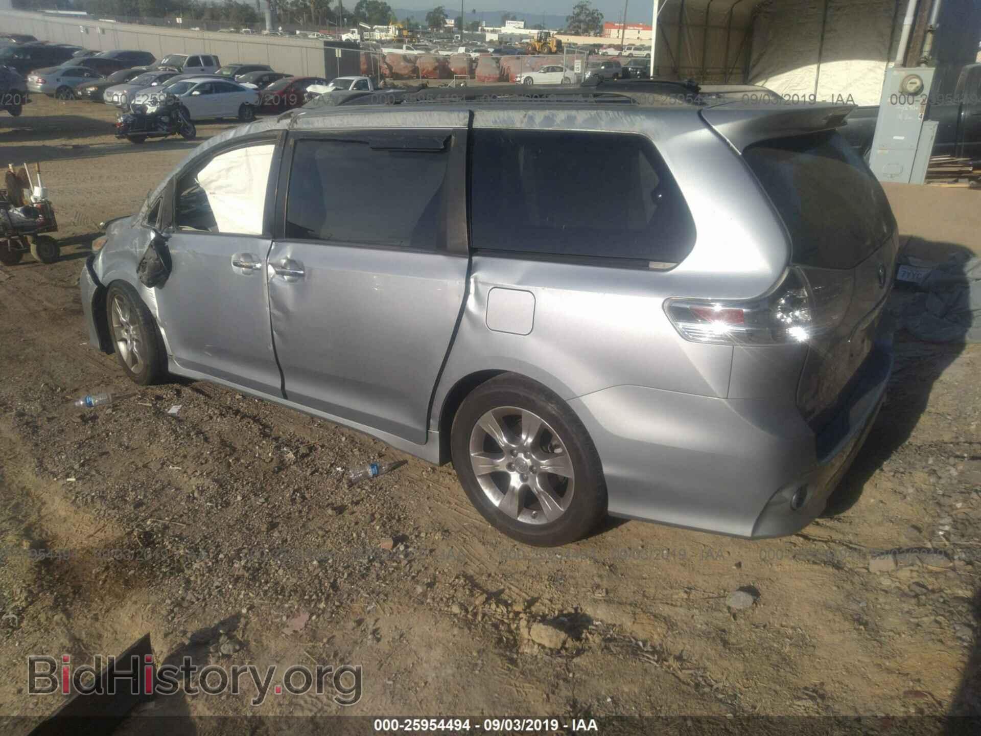 2013 TOYOTA SIENNA - VIN: 5TDXK3DC8DS287475 - Фото 3