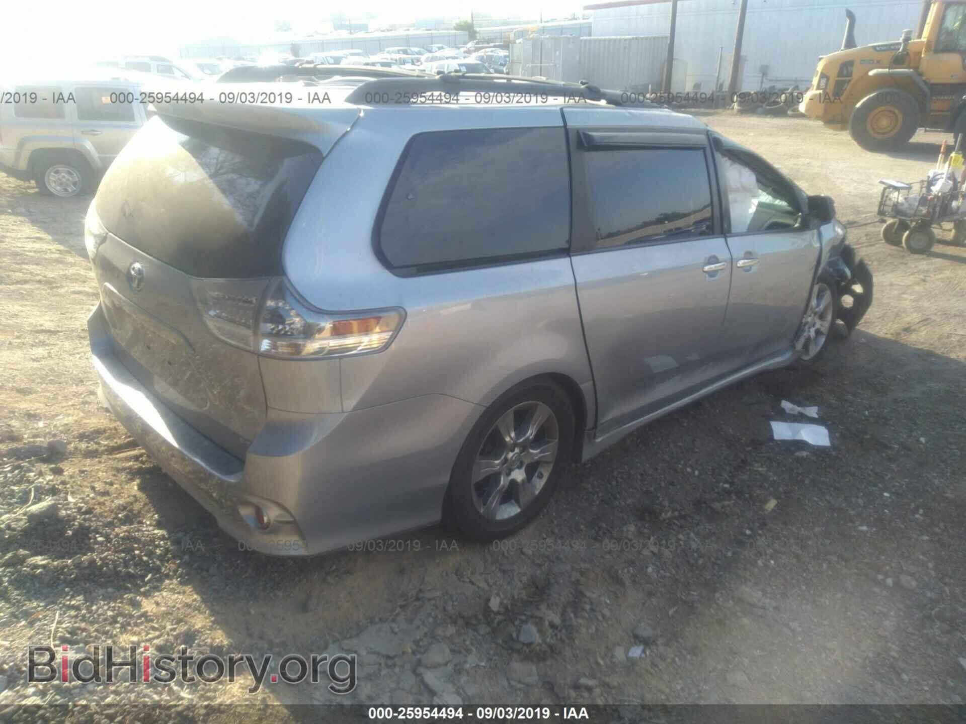 2013 TOYOTA SIENNA - VIN: 5TDXK3DC8DS287475 - Фото 4