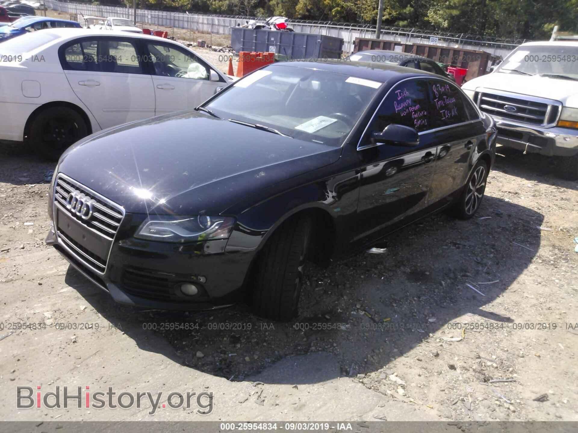 2012 AUDI A4 - VIN: WAUBFAFL9CA116808 - Фото 2
