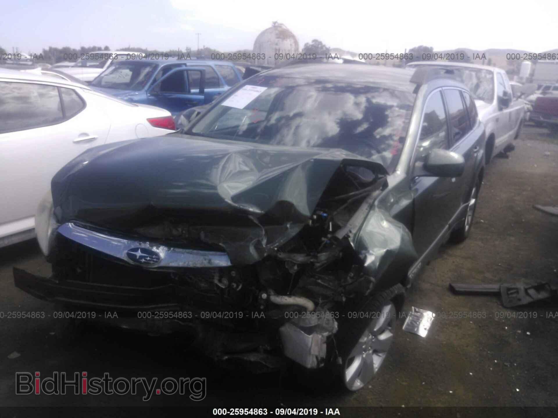 2010 SUBARU OUTBACK - VIN: 4S4BRBCC0A3379982 - Фото 2