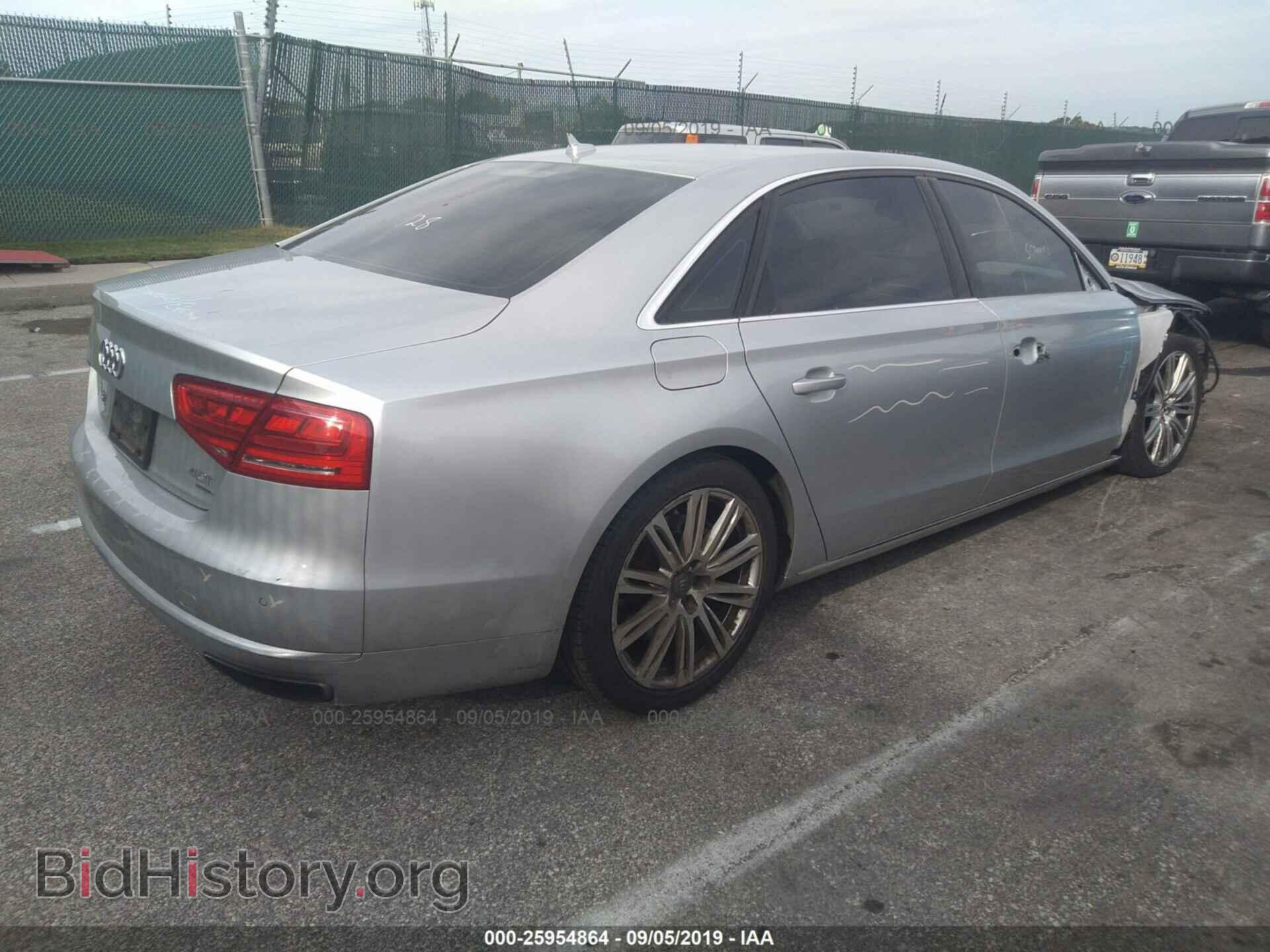2013 AUDI A8 - VIN: WAUR2AFD5DN017738 - Фото 4
