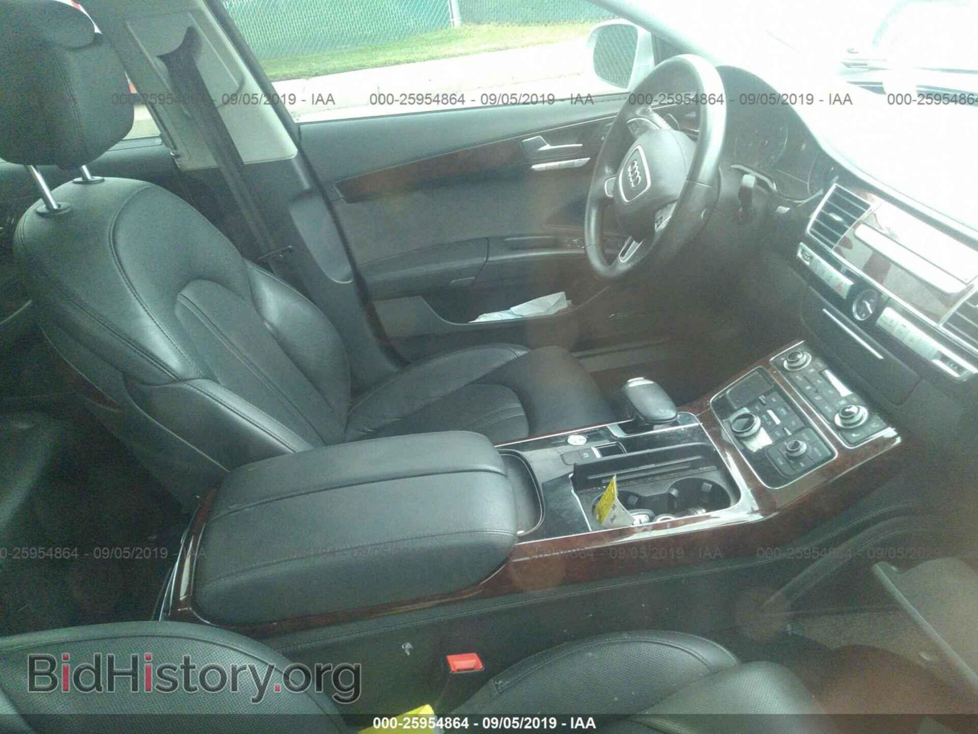 2013 AUDI A8 - VIN: WAUR2AFD5DN017738 - Фото 5