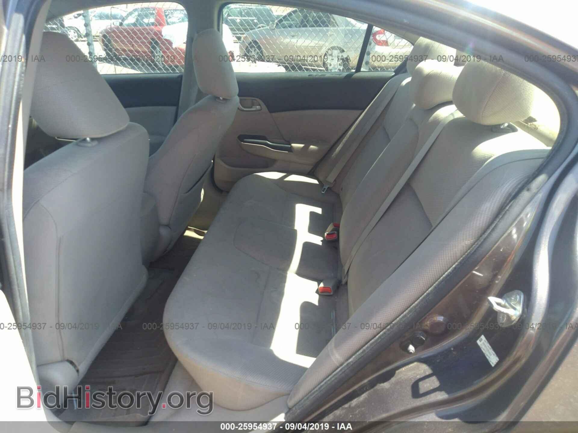 2012 HONDA CIVIC - VIN: 2HGFB2F55CH549939 - Photo 8