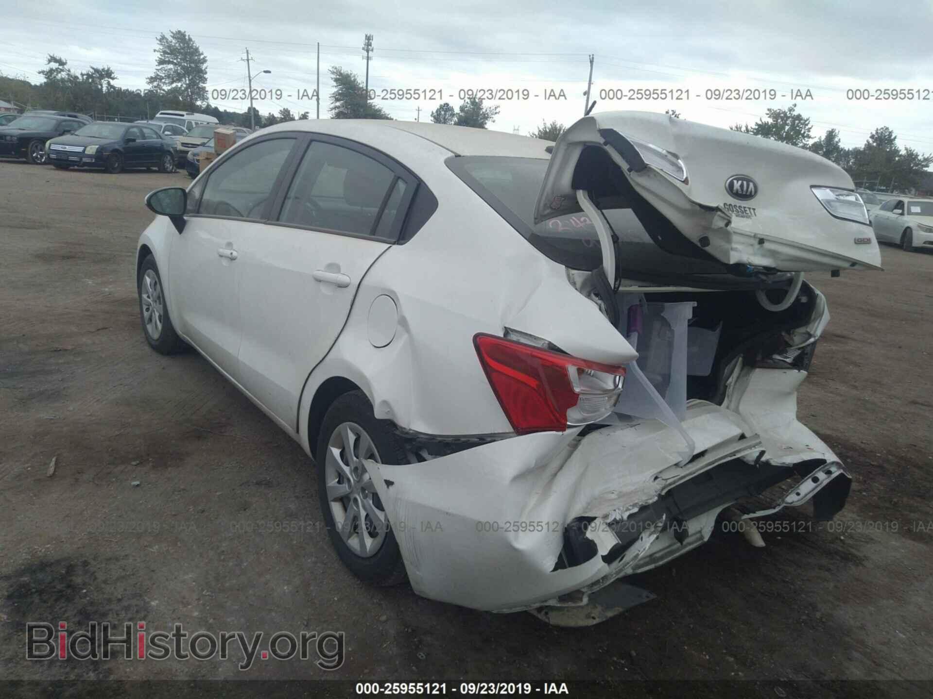 2016 KIA RIO - VIN: KNADM4A35G6536033 - Photo 3