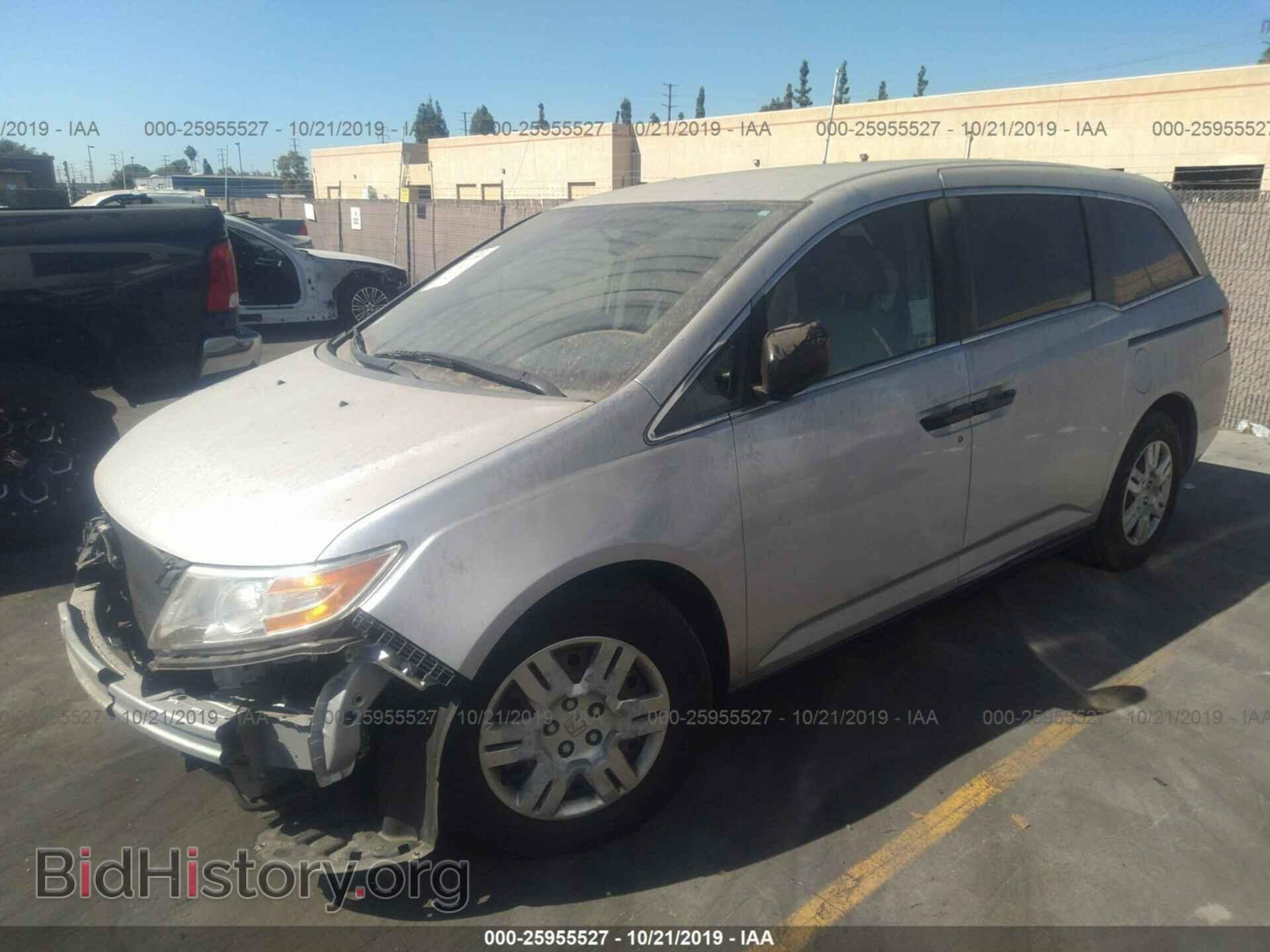 2013 HONDA ODYSSEY - VIN: 5FNRL5H25DB044505 - Фото 2