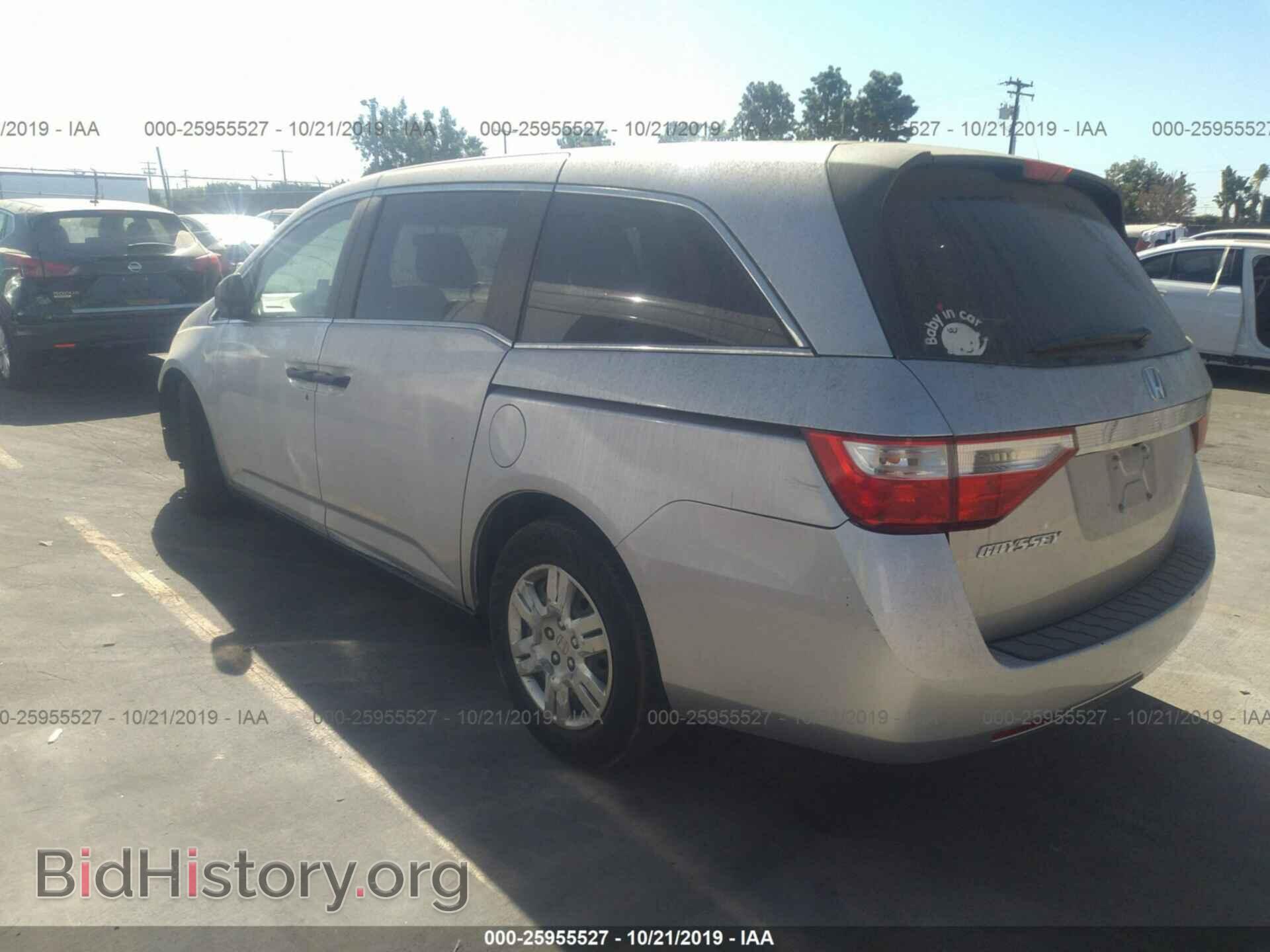 2013 HONDA ODYSSEY - VIN: 5FNRL5H25DB044505 - Фото 3