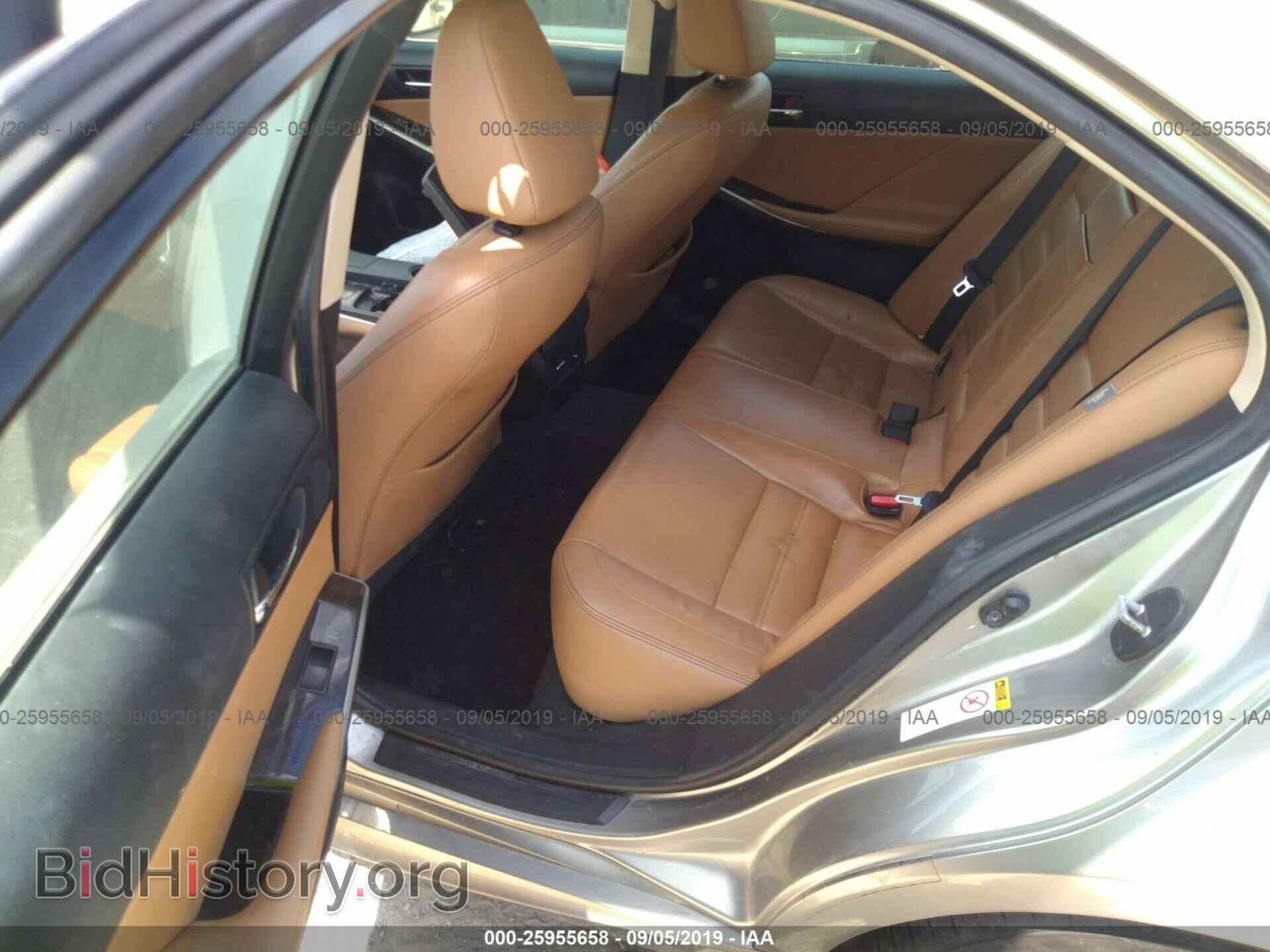 2014 LEXUS IS - VIN: JTHBE1D2XE5000205 - Фото 8